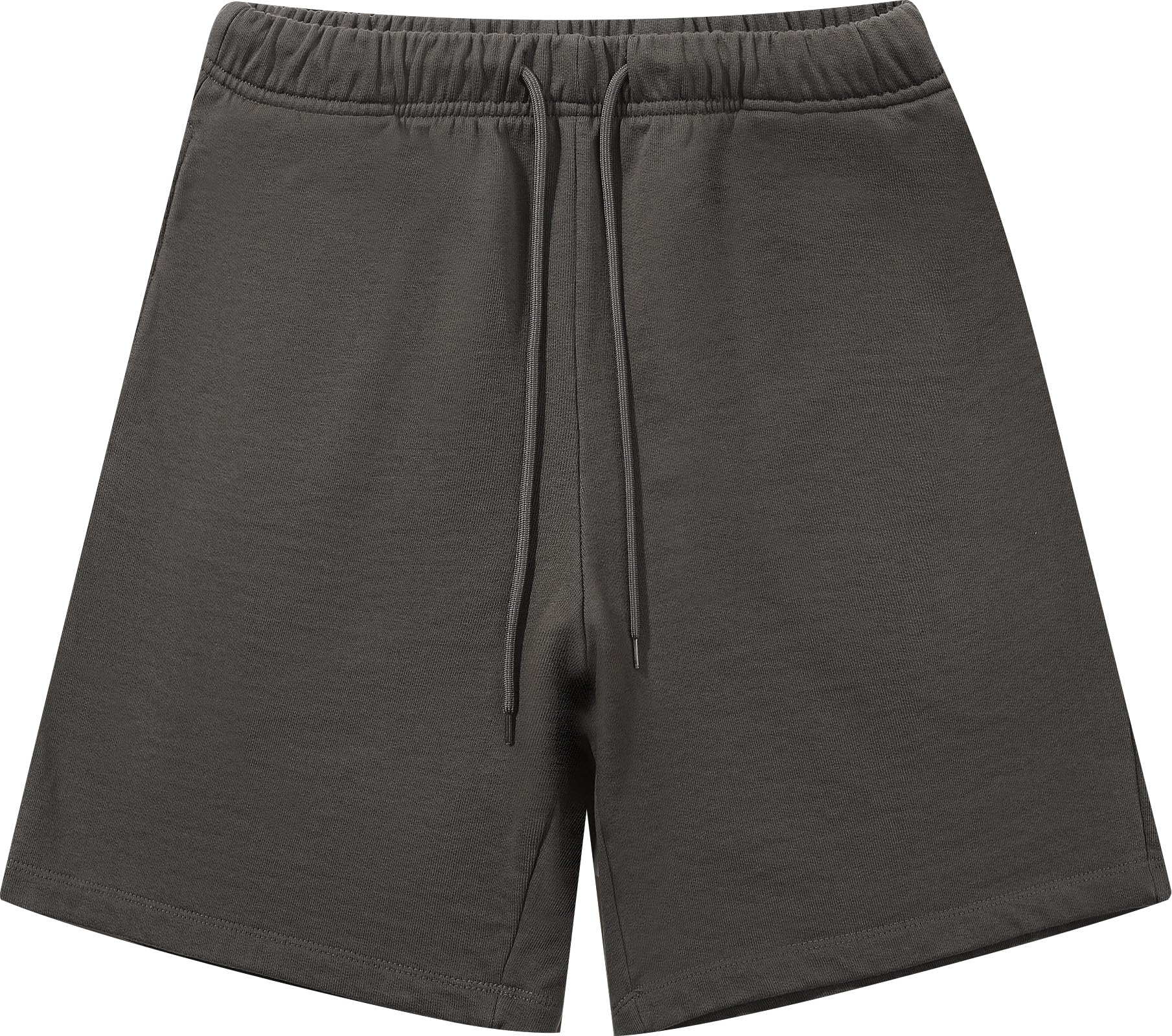 【送料無料】[TickElf] ハーフパンツ ショートパンツ メンズ 半パンツ 五分 無地 調整紐 14.1オンス 大きいサイズ 厚手 通気 おしゃれ ゆったり 夏服 アウトドア カジュアル 色：グレー、サイズ：S BigShort