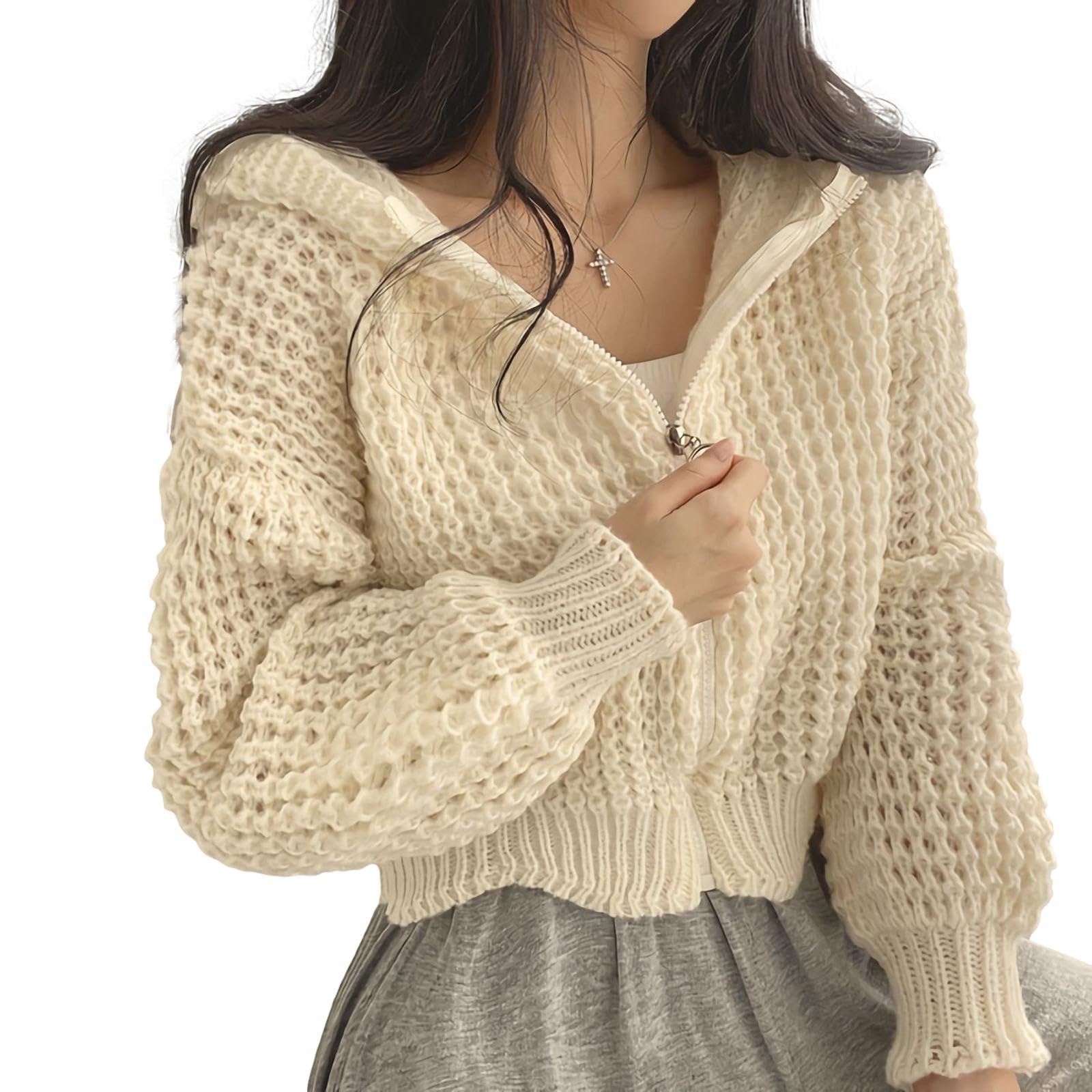 【送料無料】[Nestkanina] パーカー ニット レディース カーディガン ゆったり トップス セーター アウ..