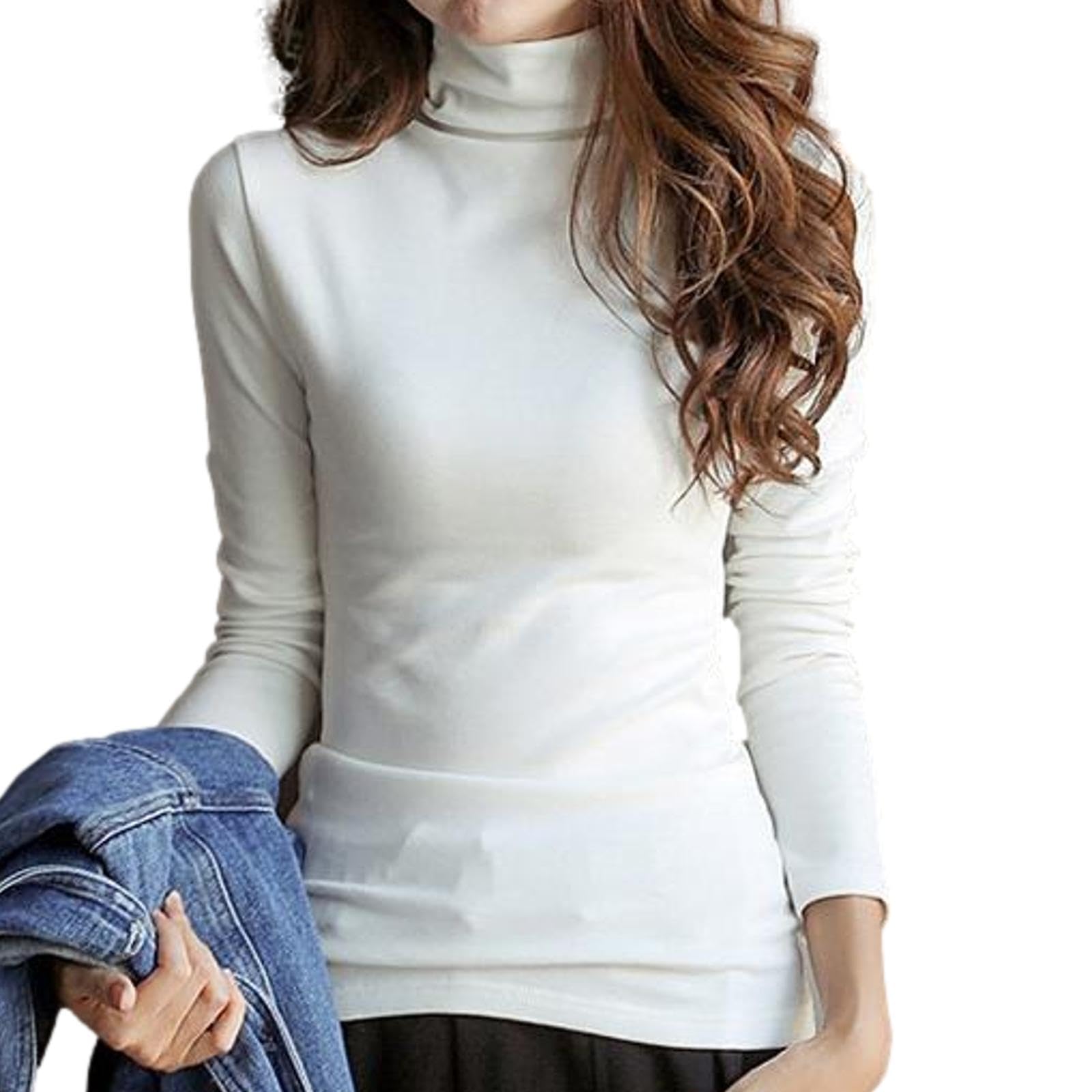 【送料無料】[Nestkanina] カットソー 長袖 ハイネック インナー タートルネック ニット ...