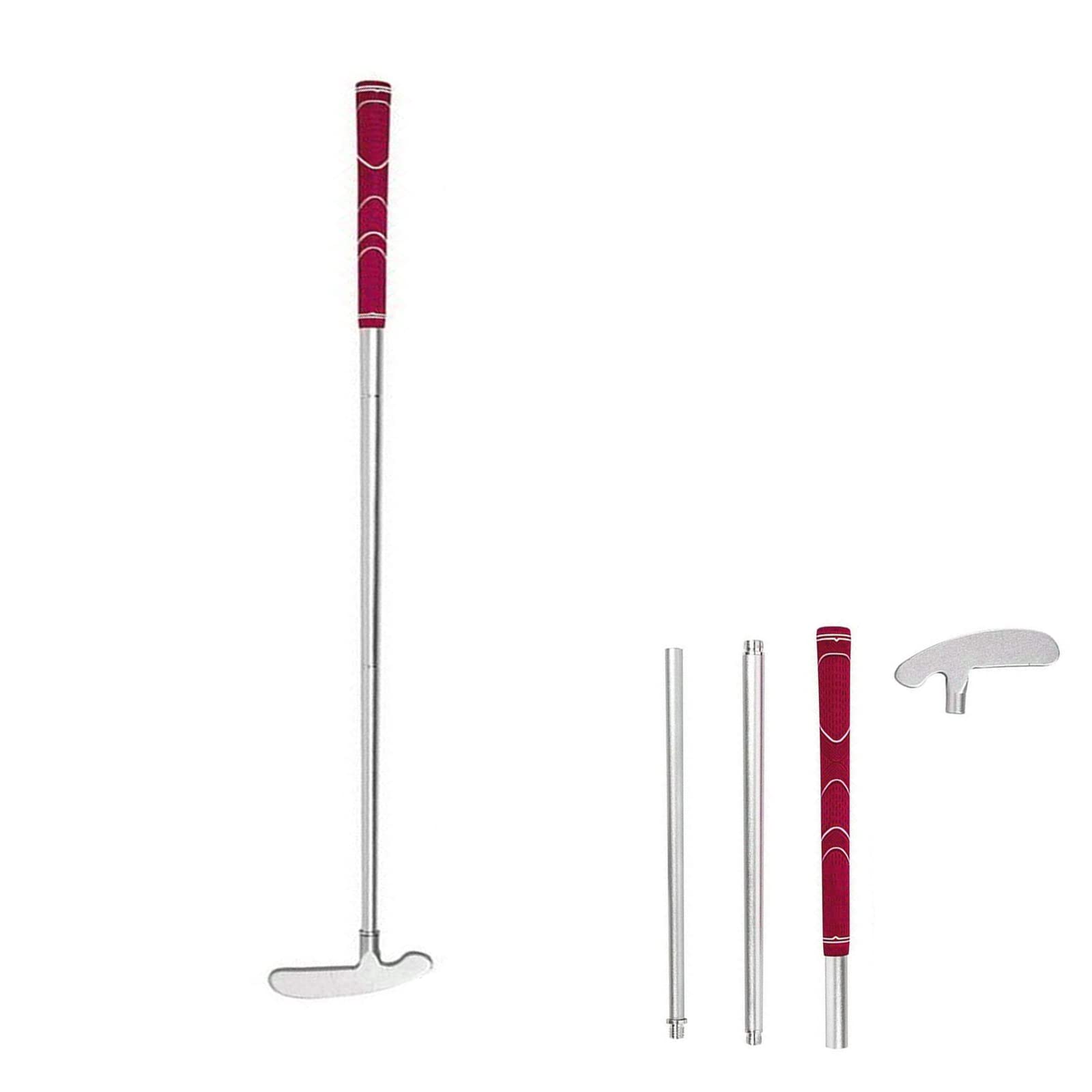 【送料無料】ゴルフパター 左右両面ゴルフパター アルミ合金ゴルフパター 調節可能 Vanow 取り外 ...