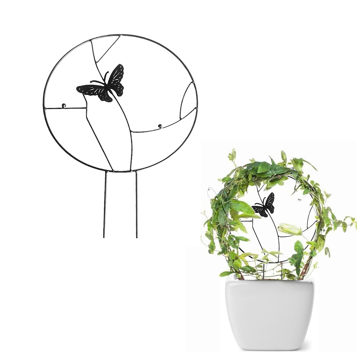 【送料無料】Vanow 園芸支柱 朝顔 支柱 支柱パーツ つる植物 支柱 植物支柱 植物サポート 花ささえ つ..