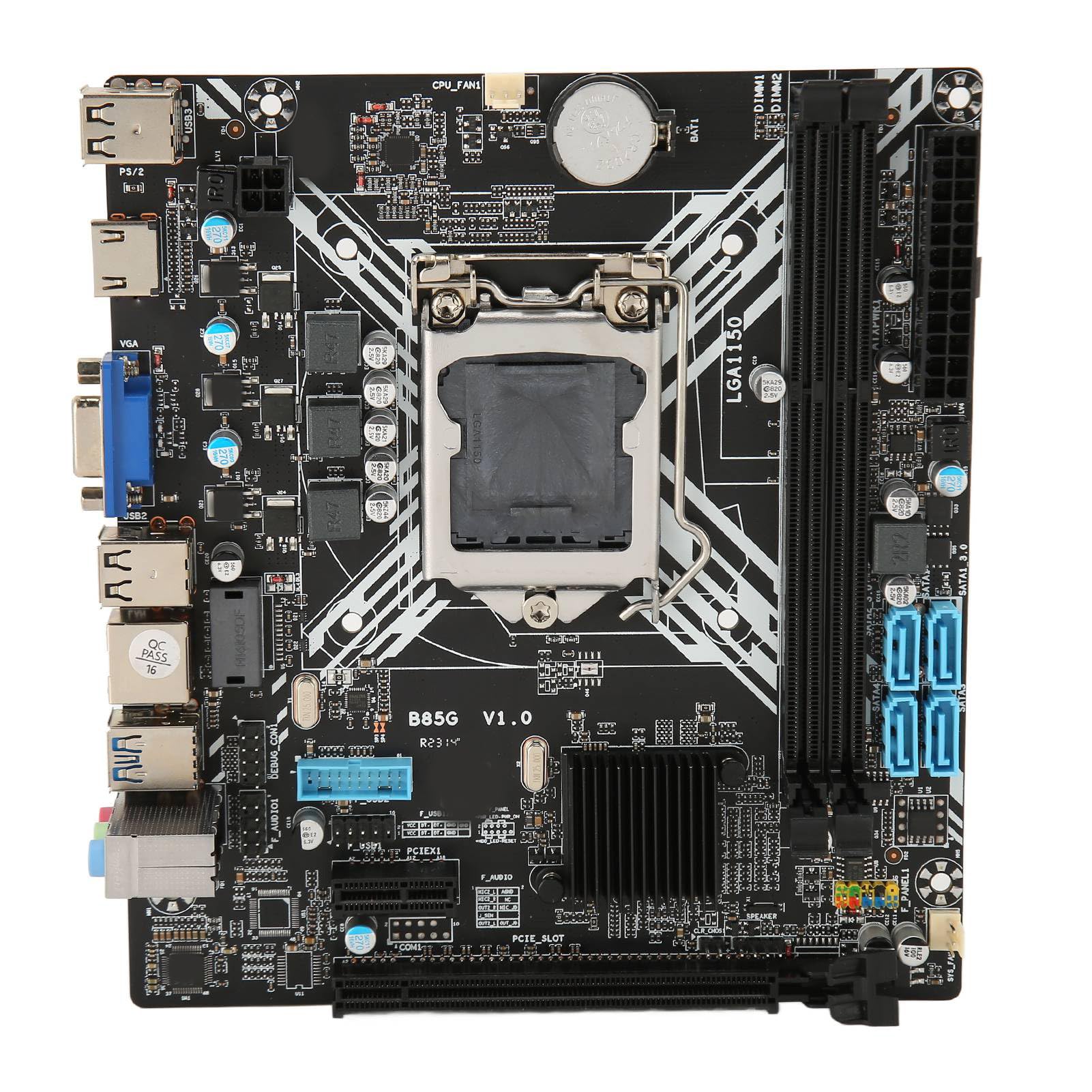 【送料無料】J-ouuo B85G デスクトップコンピュータのマザーボード DDR3 1600 13 ...