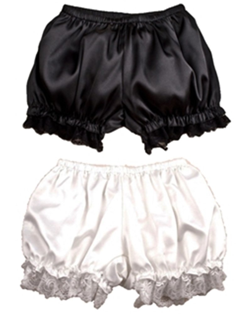 【送料無料】美脚効果で かぼちゃ パンツ 黒 白 2色セット 色：ホワイトブラック、サイズ：Free ...