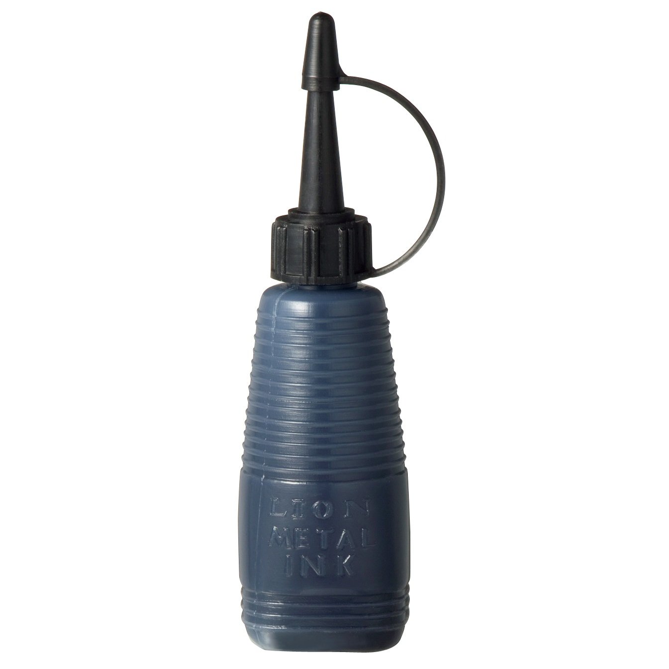【送料無料】ライオン事務器 補充インク 30ml メタルインキ LMN-1-BK 黒