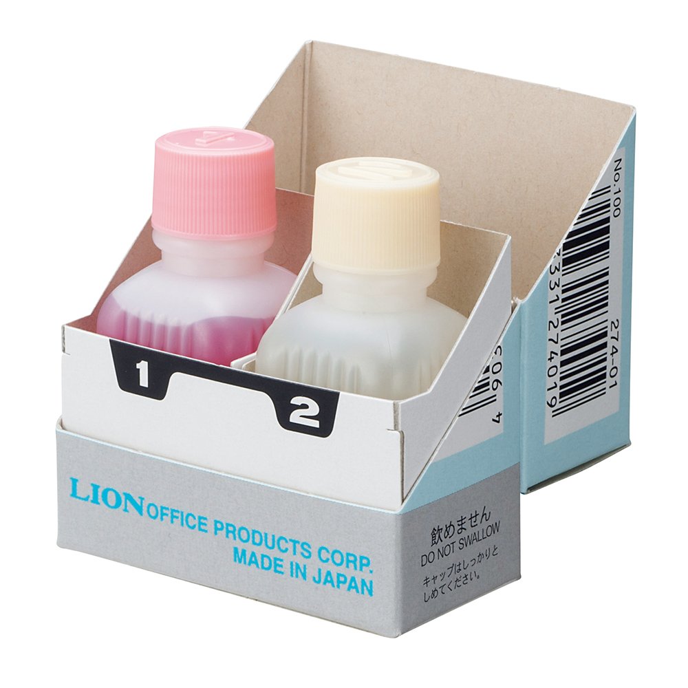 【送料無料】ライオン事務器 修正液 インク消し 万年筆用 No.100