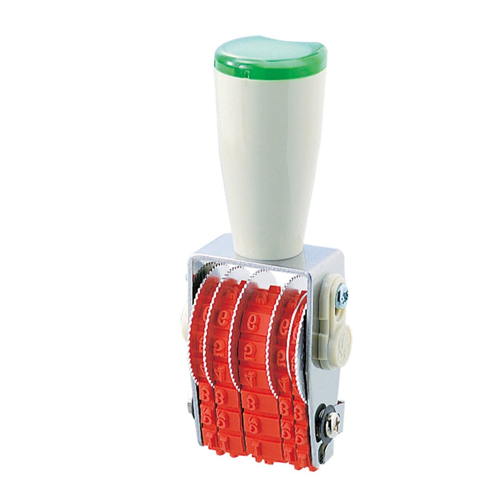 【送料無料】ライオン事務器 回転ゴム印 サイズ：W38×D26×H89mm