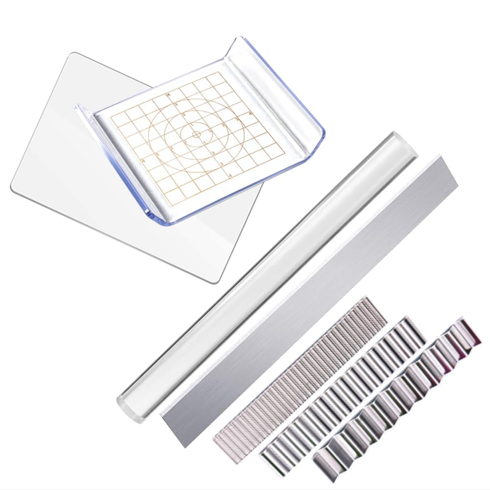 【送料無料】KARMAREY 粘土細工 道具 ツール 7点セット 粘土板 ローラー のし棒 粘土カッ ...