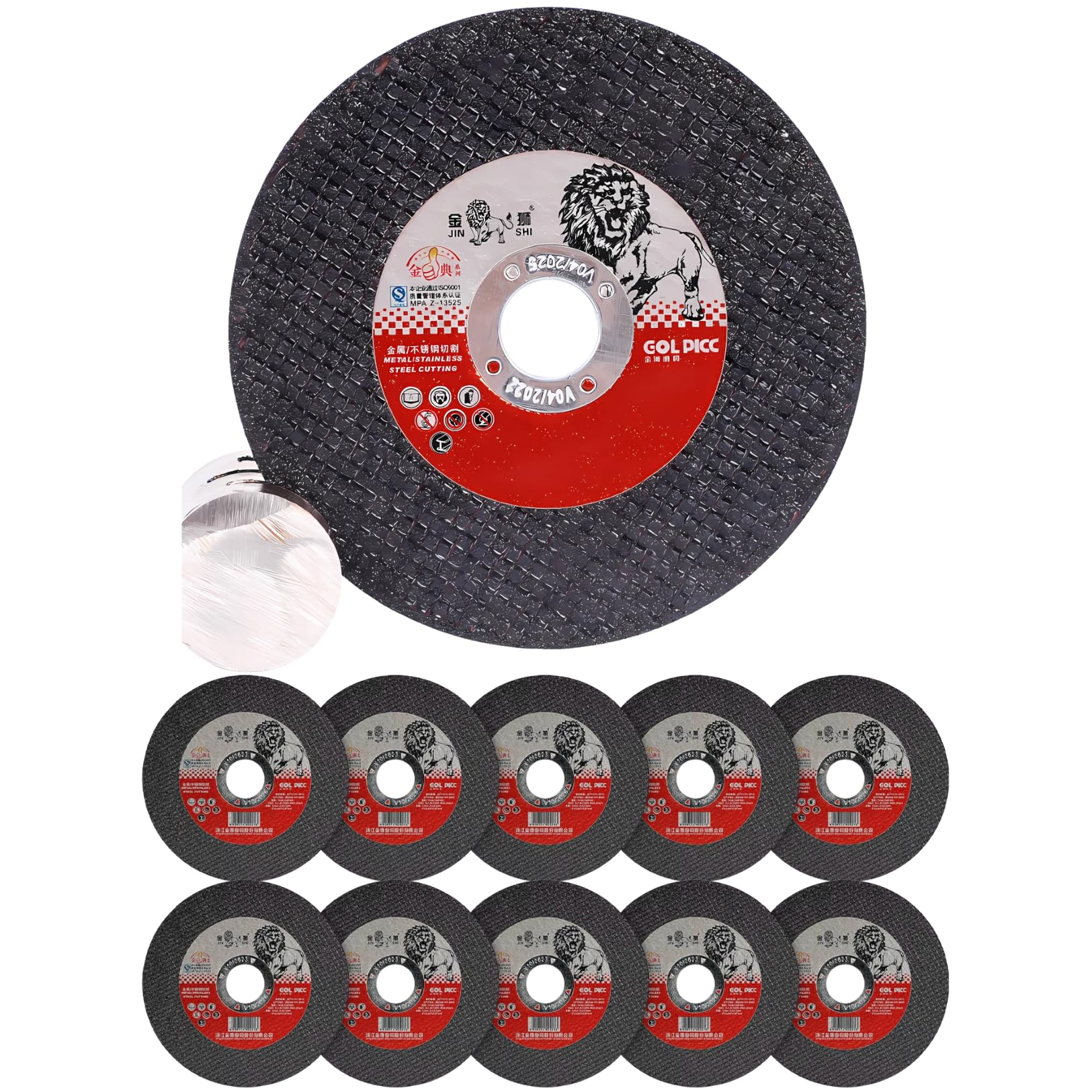 【送料無料】PLEAVIT グラインダー 刃 切断砥石 ディスクグラインダー 替え刃 金属 鉄 ステ ...