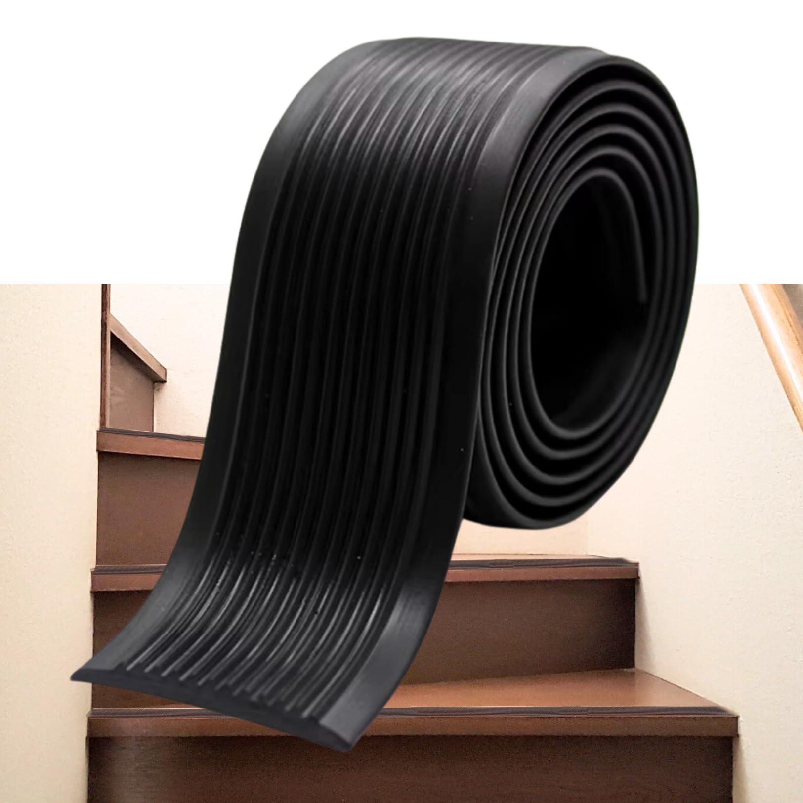 【送料無料】PLEAVIT 階段 滑り止めテープ ノンスリップ 貼るだけ PVC ゴム マット シート 賃貸OKWFC ..