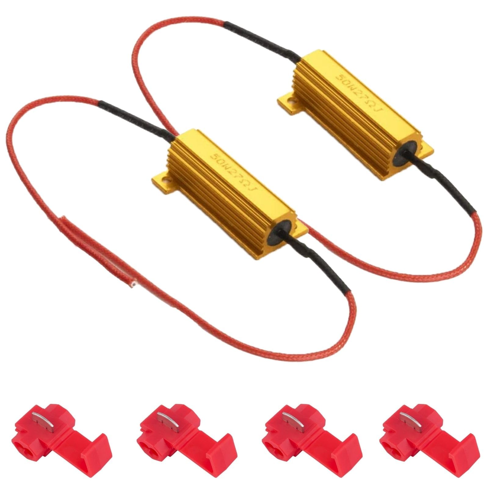 【送料無料】PLEAVIT ハイフラ防止抵抗 キャンセラー 抵抗器 24V用