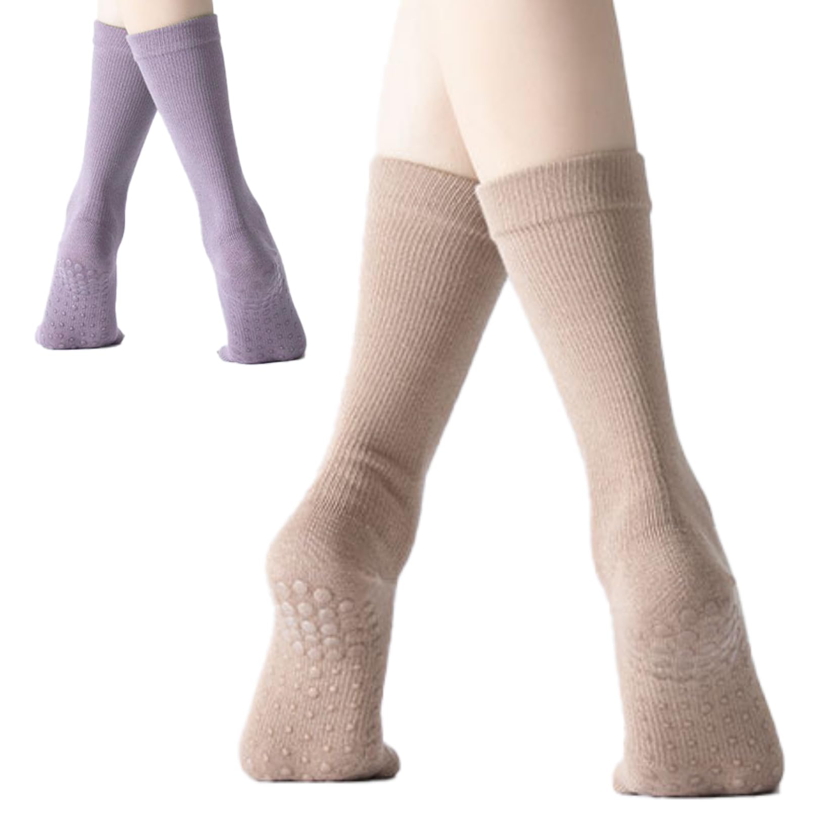 【送料無料】[PLEAVIT] ピラティスソックス 滑り止め 5本指 レディース ヨガソックス 滑り止め靴下 グ..