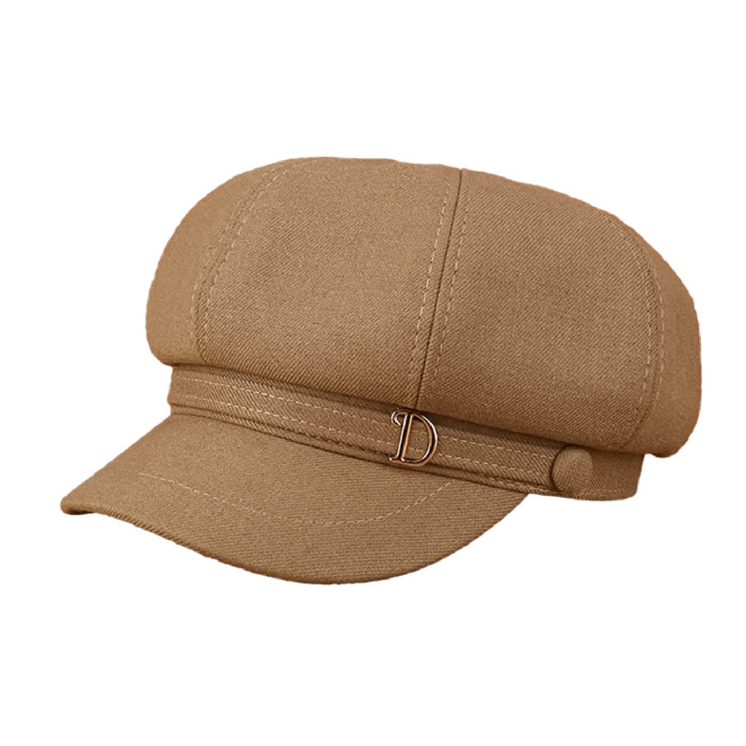 【送料無料】[Weuiean] キャスケット 帽子 キャップ レディース ハンチング帽 つば付き uvカット 防寒 ..