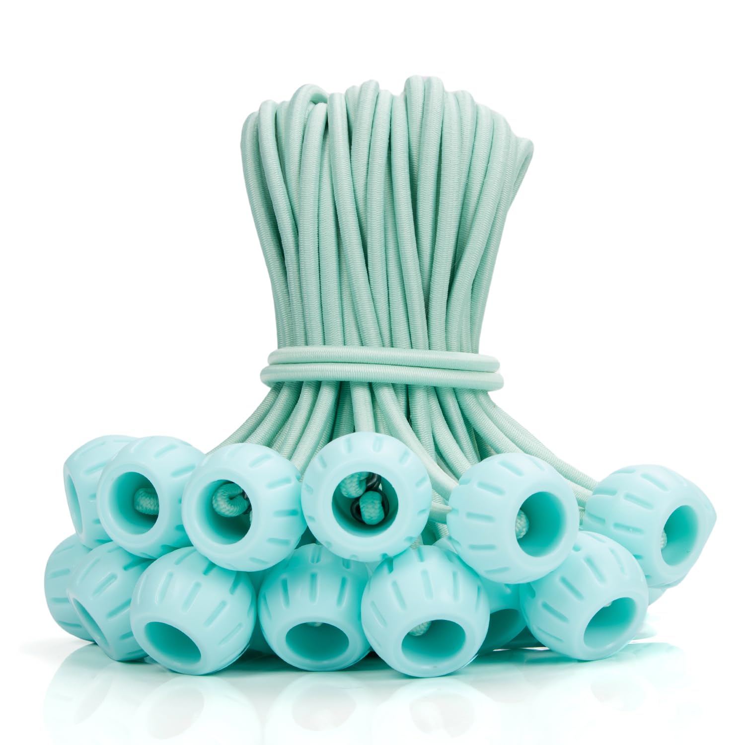 【送料無料】Abma Cord ボール付きバンジーコード ボール止めゴムバンド 直径4mm 全長15cm/20cm 10個/2..