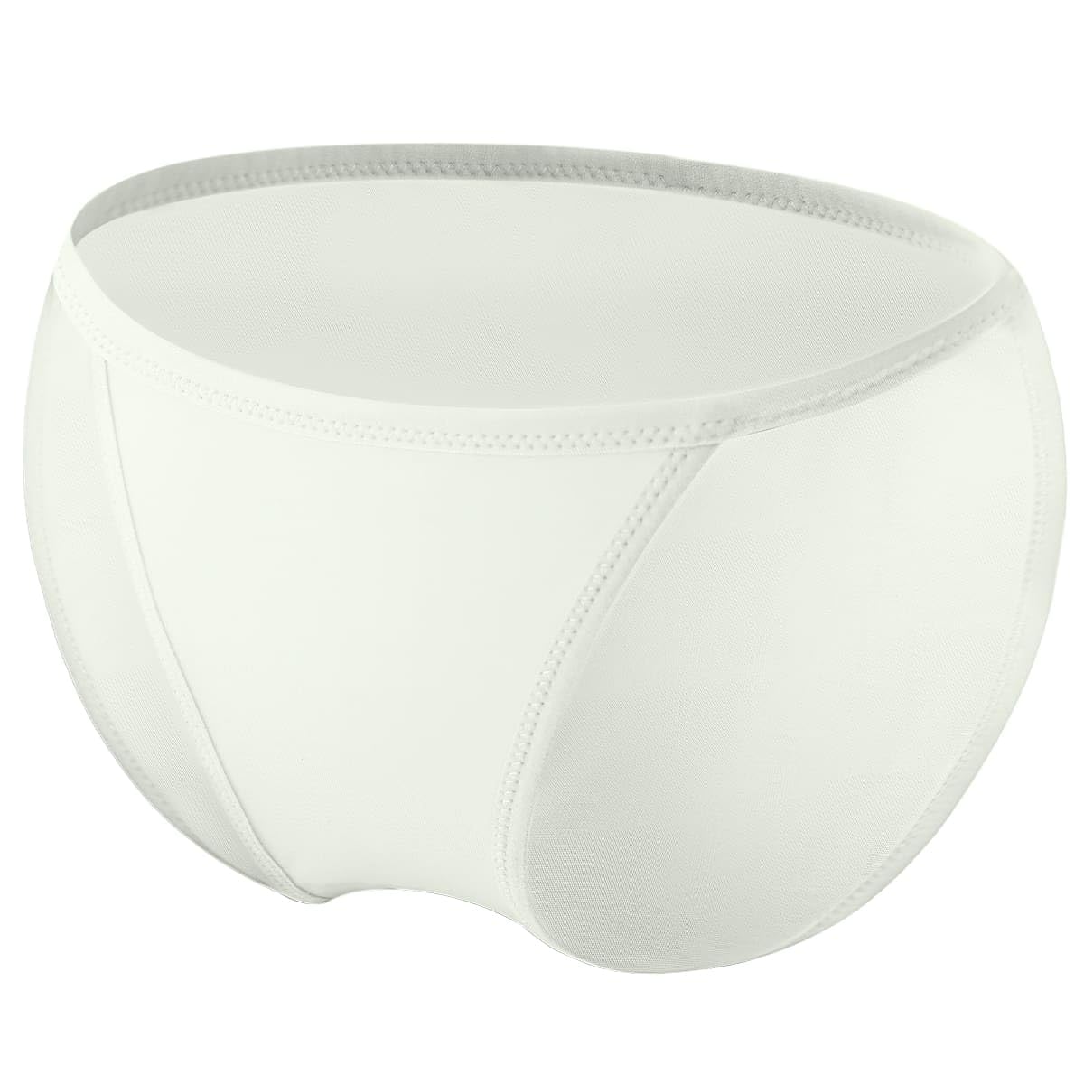 【送料無料】[MKY factory] 水着インナー スイムインナー レディース ビキニインナー 透けない 砂防止 盗撮防止 水泳用 フィットネス競泳用ボディースーツ プール 海 ビーチ 夏 Nestreeシリーズ 色：ホワイト、サイズ：L