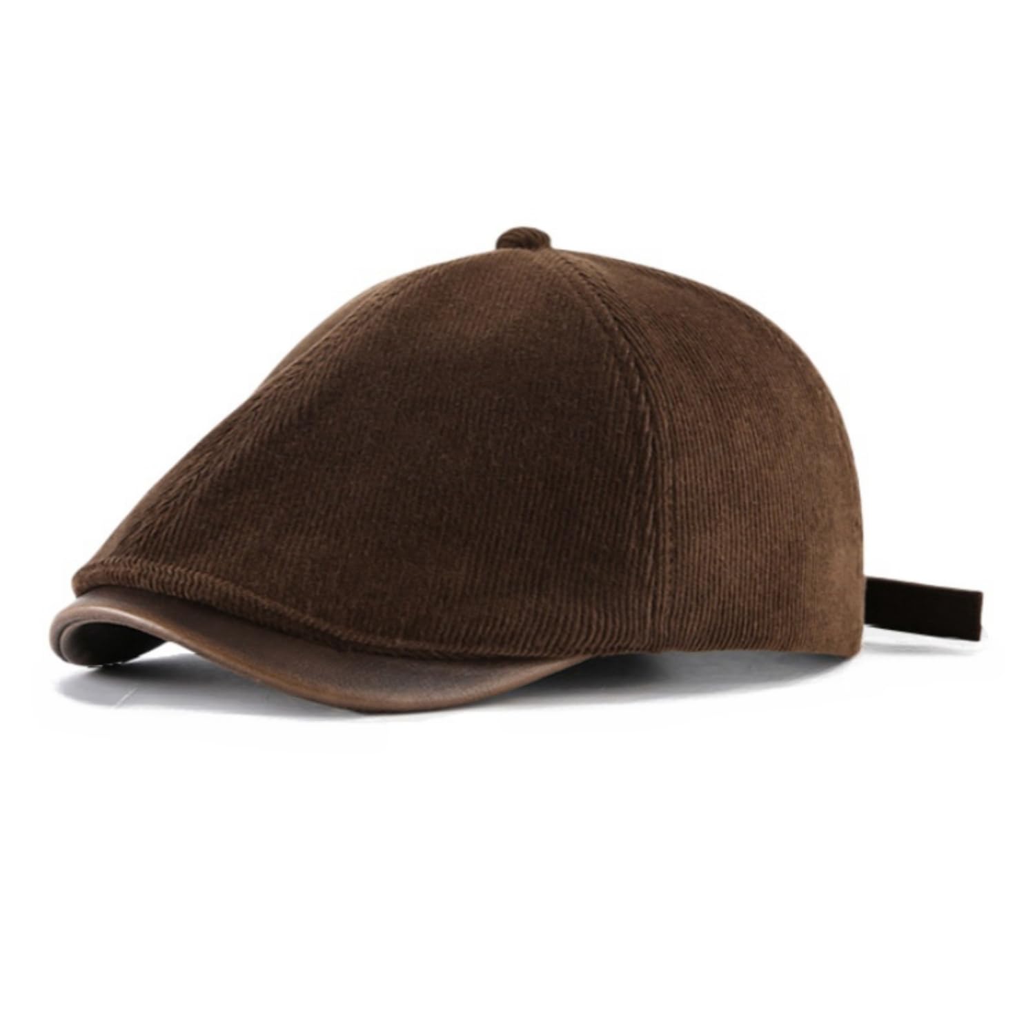 【送料無料】[Weuiean] コーデュロイ キャスケット レディース PUつば ハンチング ベレー帽 キャップ ..