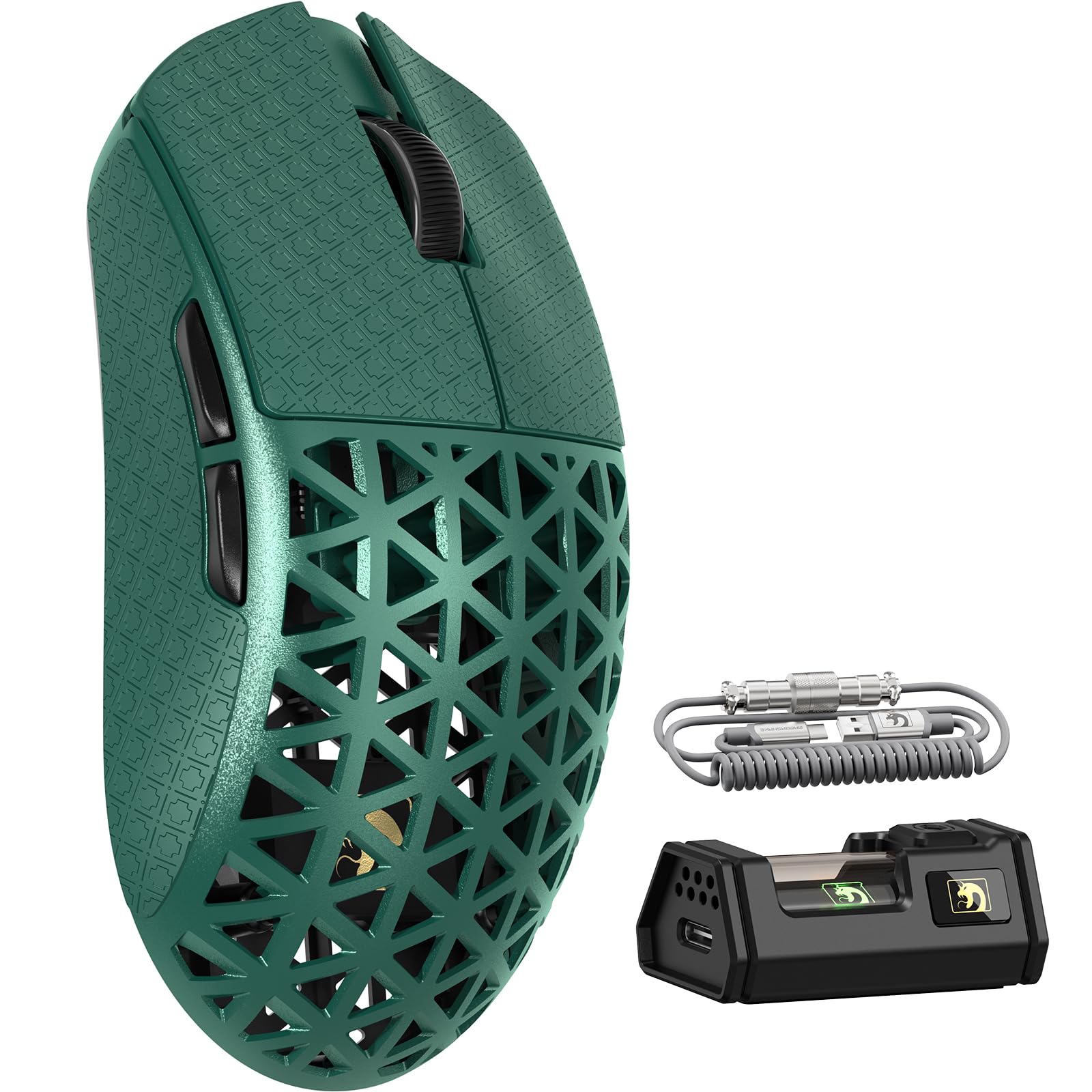 【送料無料】MAMBASNAKE M5Ultra ゲーミングマウス 8K カーボンファイバーマウス  ...