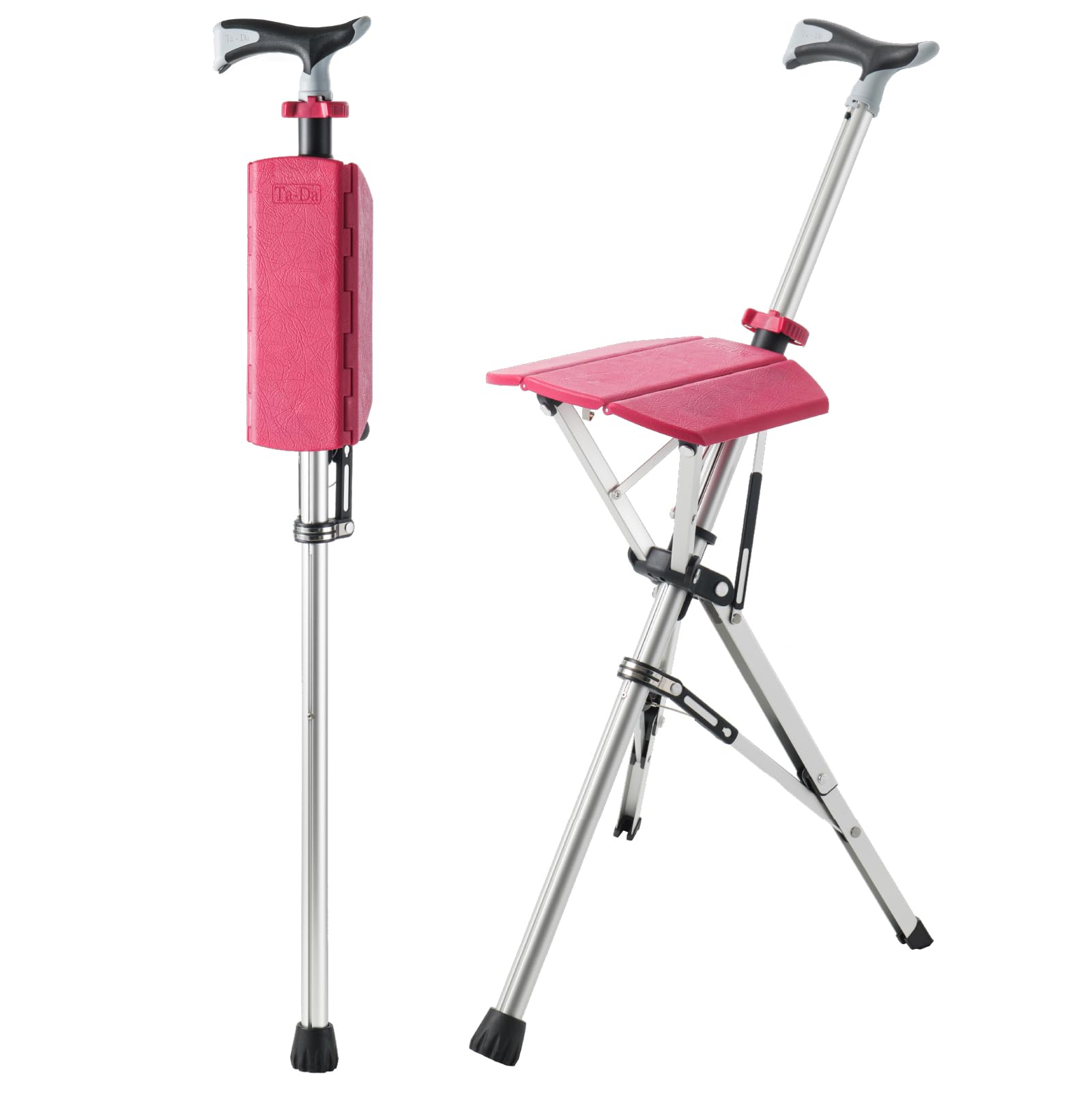 【送料無料】【 Ta-Da Chair ターダチェア 】杖 椅子 2年 ステッキチェア 杖椅子 椅子になる杖 一脚杖 ステッキ チェアー 祖父母 プレゼント 三...