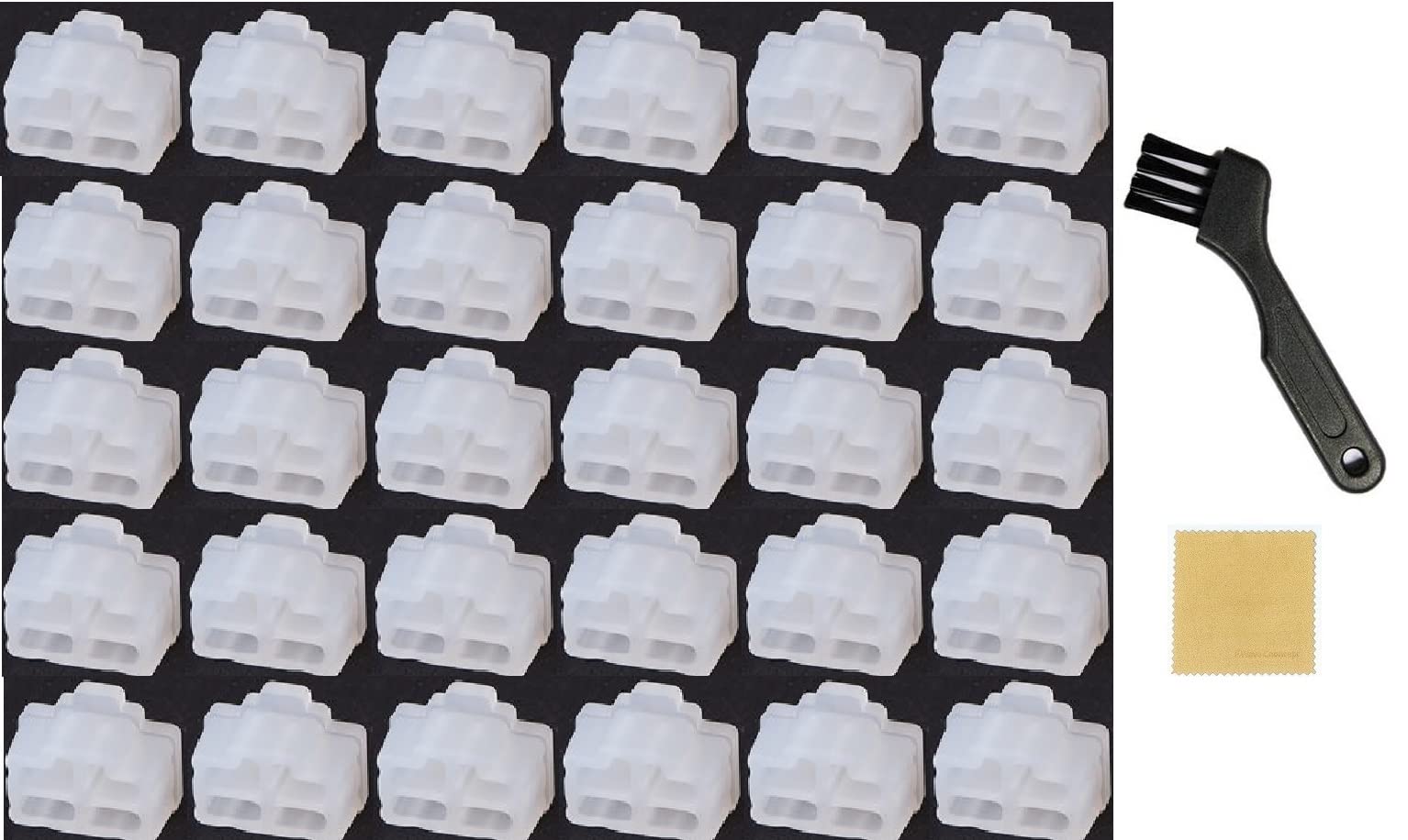 【送料無料】Wave Designシリコン製 RJ45 LAN用 30個セット RJ45 LANポー ...