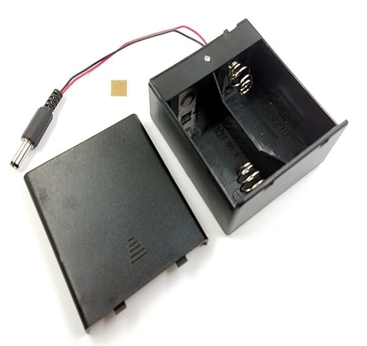 【送料無料】Sound Wave ((ON/OFFスイッチ付き)) DCプラグφ5.5/2.1mmケーブル付 電池ボックス 単1電池×..