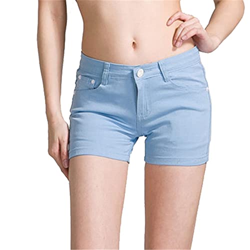 【送料無料】レディース 大きいサイズ デニム ショートパンツ ストレッチ 15色 夏 半ズボン セクシー ..