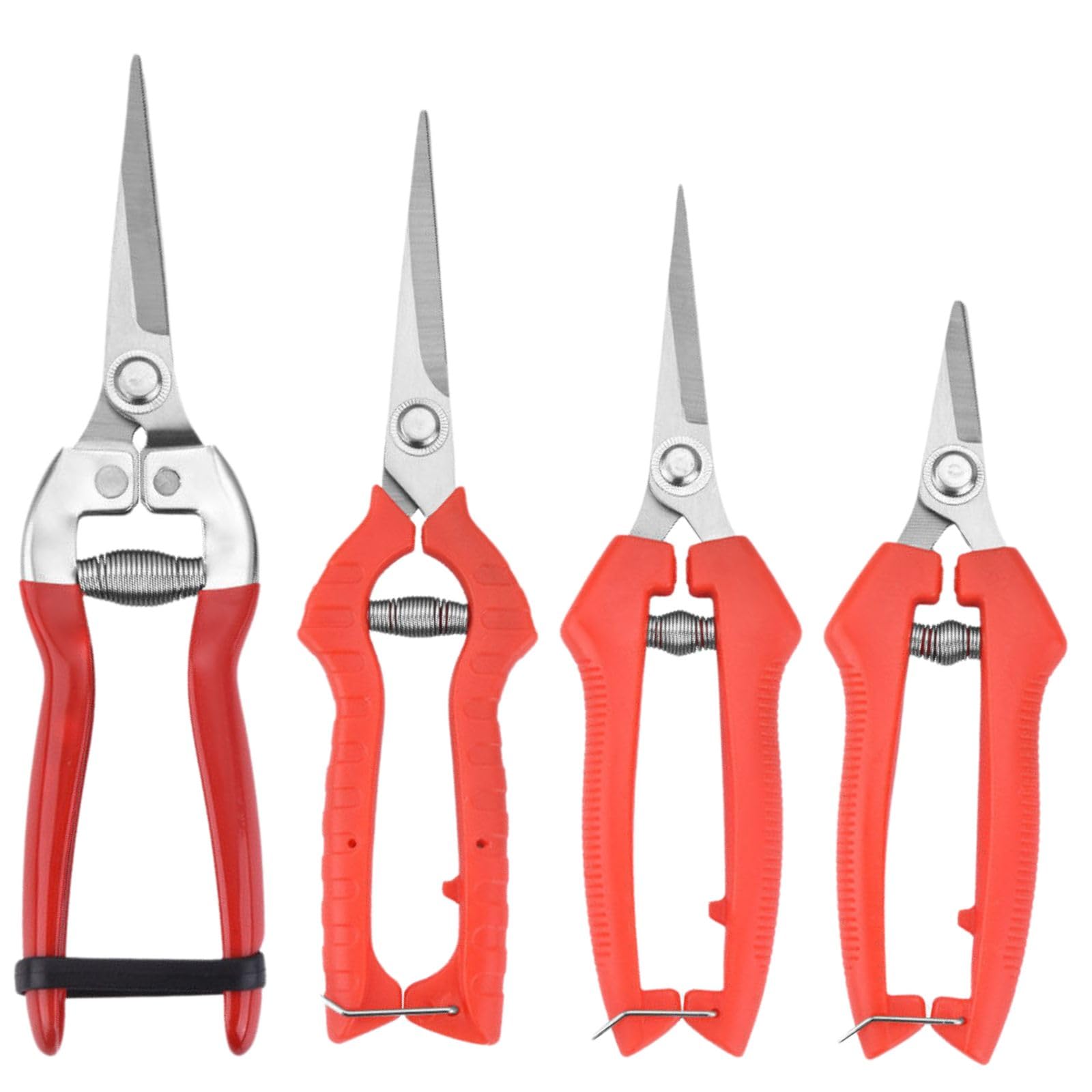 【送料無料】HOTQ 剪定バサミ 盆栽剪定用具 花切りはさみ 剪定はさみ長い 園芸高炭素鋼刃 園芸ハサミ消..