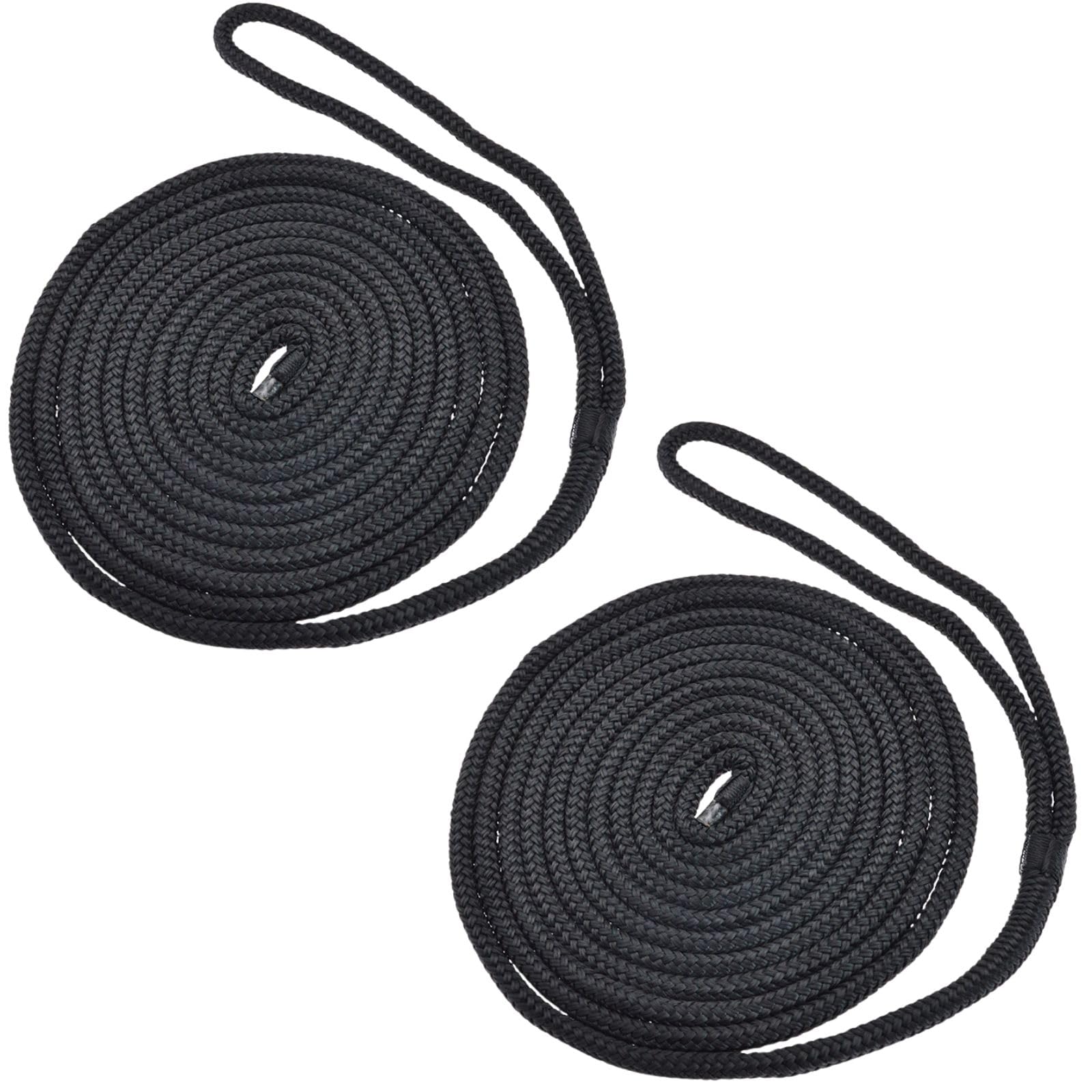 【送料無料】HOTQ 係留 アンカー係船ロープ ボートフェ ンダーロープ 係留用品 船舶用ロープ 3/8in*15f..