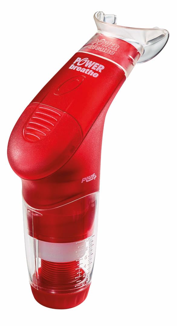 【送料無料】POWERbreathe (パワーブリーズ) プラス 呼吸筋(吸気筋) トレーニング【日本正規品 2年】 ..