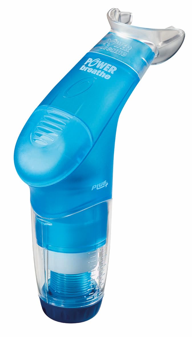 【送料無料】POWERbreathe (パワーブリーズ) プラス 呼吸筋(吸気筋) トレーニング【日本正規品 2年】 ..