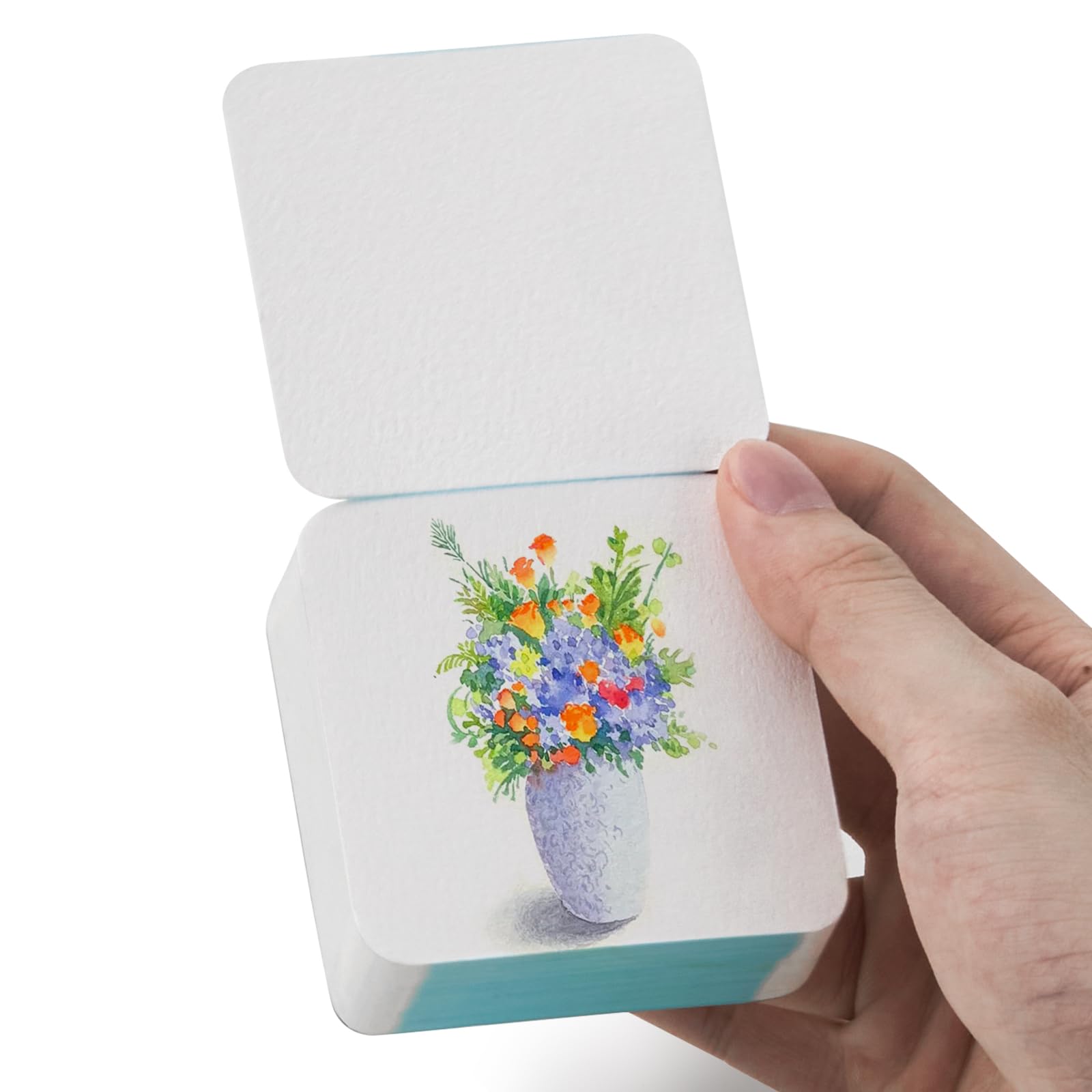 【送料無料】Lightwish 60枚 ミニ水彩スケッチブック コールドプレス 300gsm/140 ...