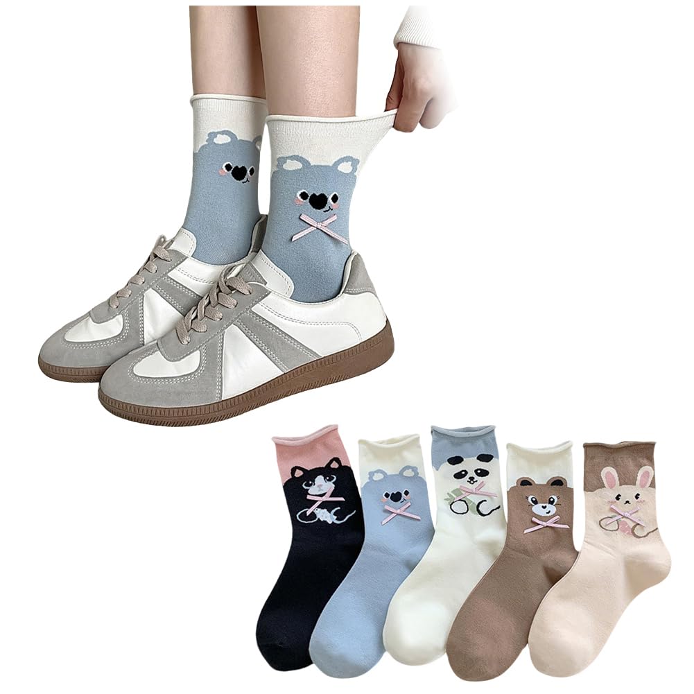 【送料無料】[FASELE] 靴下 レディース おしゃれ ソックス 女子用 婦人用ソックス クルーソックス 可愛..