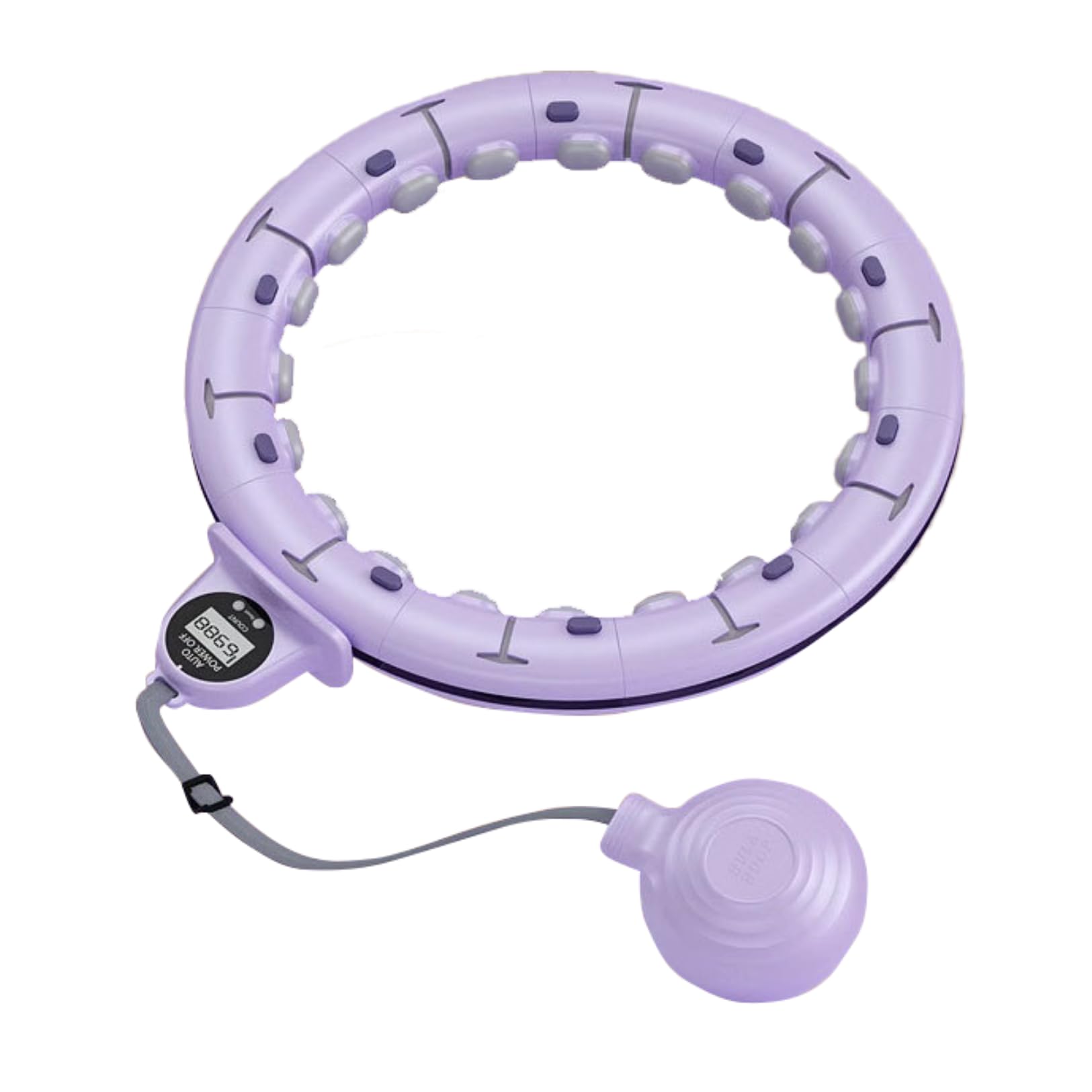 【送料無料】PLEAVIT フラフープ ダイエット用 フィットネス エクササイズ 組み立て式 体幹ト ...