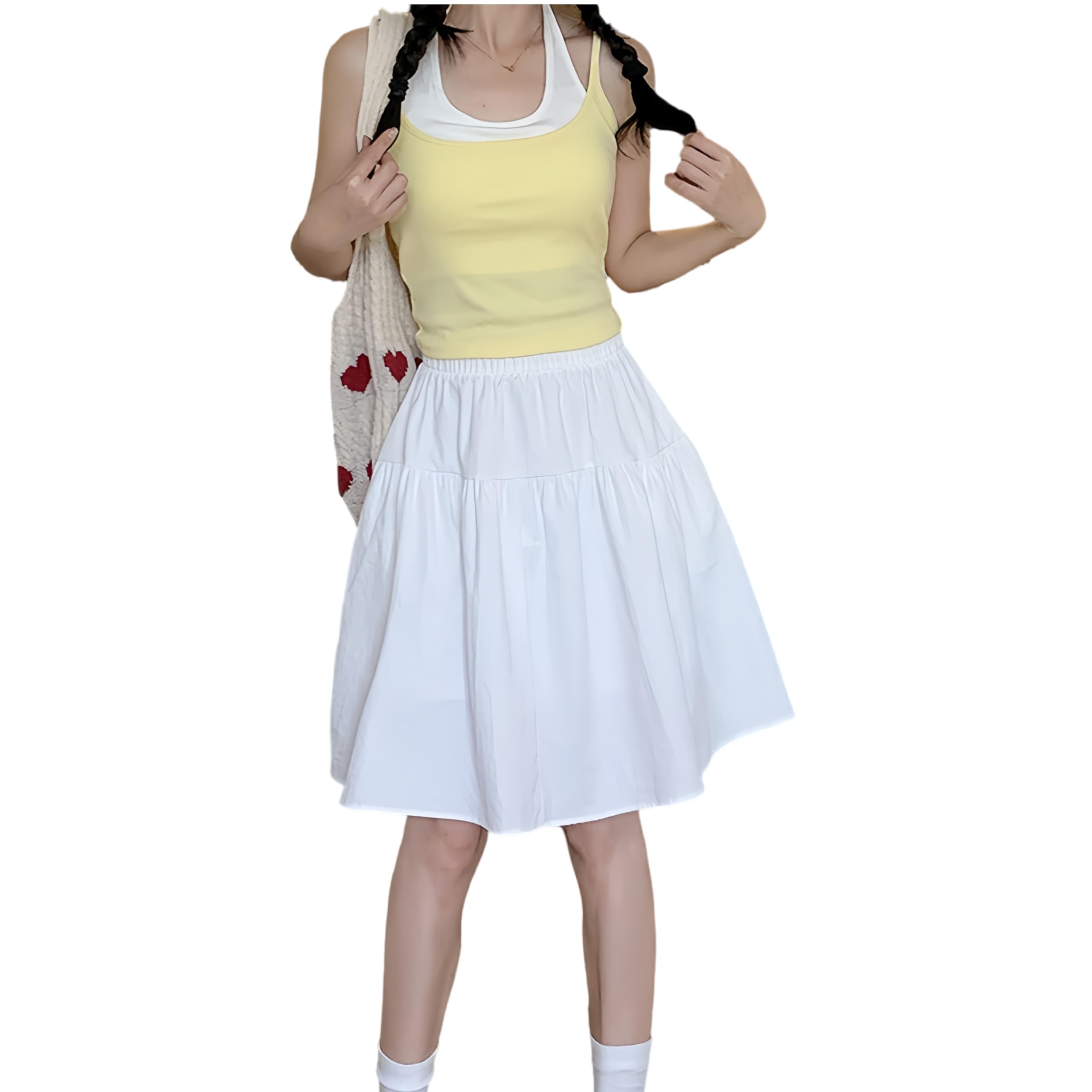 【送料無料】[KOEKOI] スカート レディース 夏 ひざ丈 フレア Aライン 通勤 Aライン オ ...