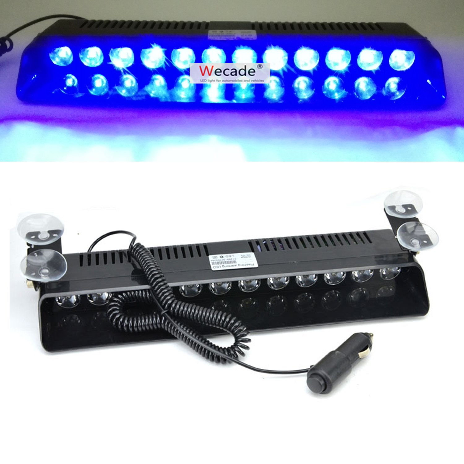 【送料無料】Ranzek 12 LED フロントライト 警告灯 12W 12V ダッシュボード インテリアカートラック緊..