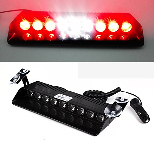 【送料無料】Ranzek 9 LED フロントライト 警告灯 9W 12V ダッシュボード インテリアカートラック緊急 ..