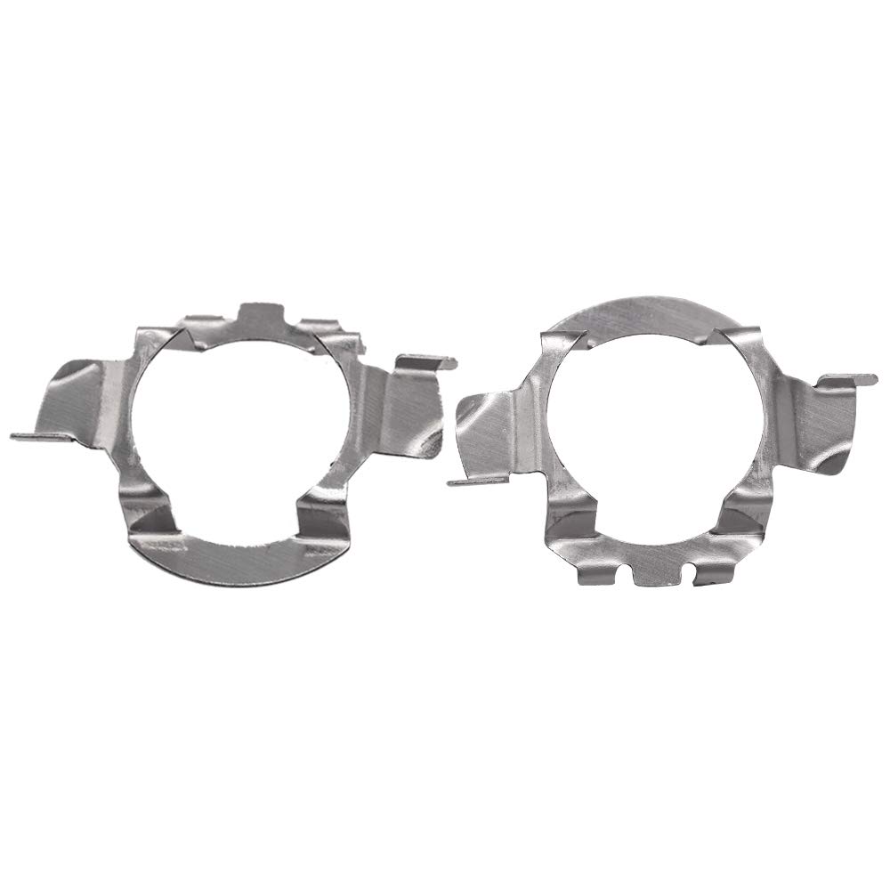 【送料無料】HUIQIAODS H7 LED ヘッドライト バルブ アダプター ホルダー 2個セット サイズ：H7Benz Audi BMW E85 X5 VW Jetta New Bora Sagitar