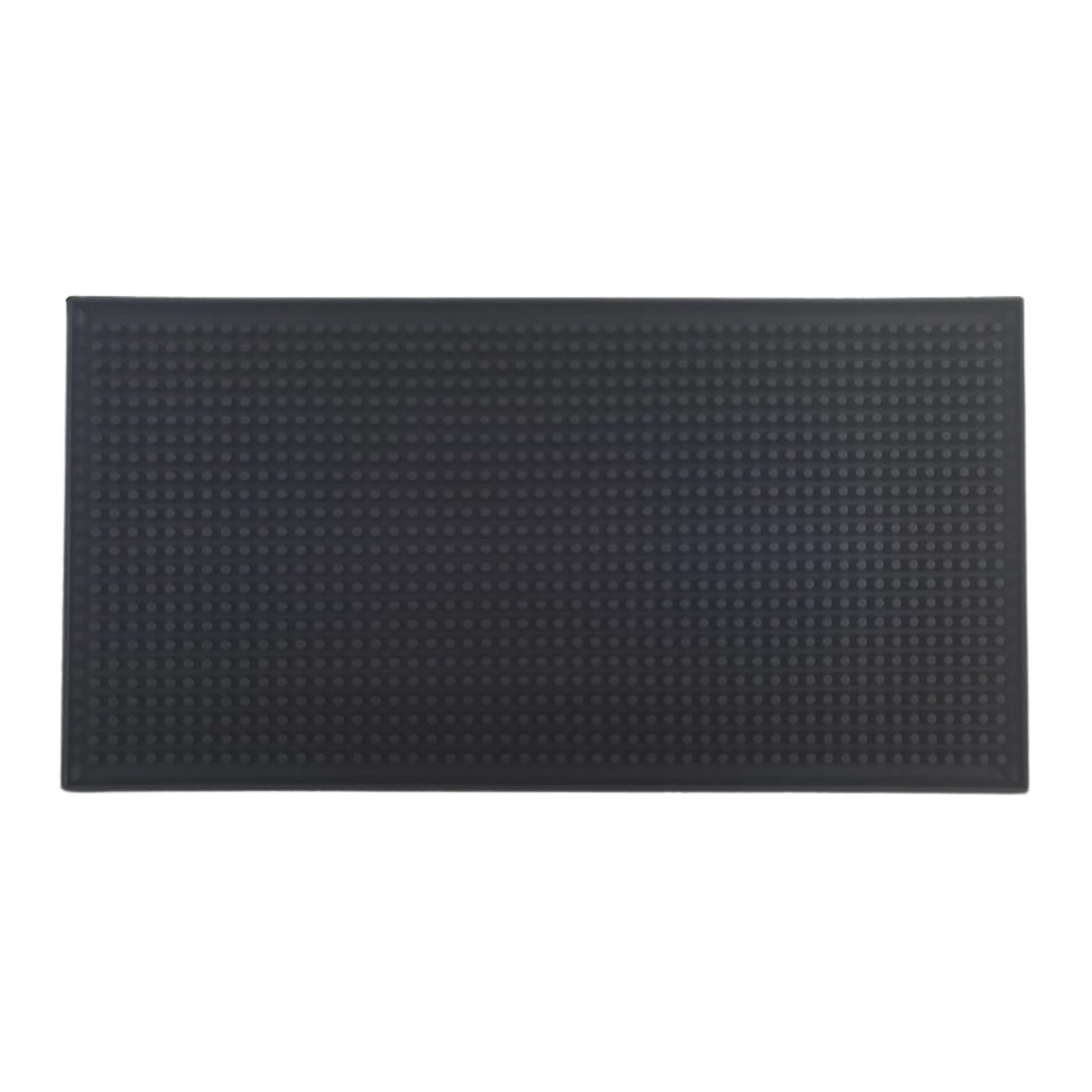 【送料無料】Riblind バーマット 黒 30×15×1cm 1枚入り カウンター・bar・キッチ ...