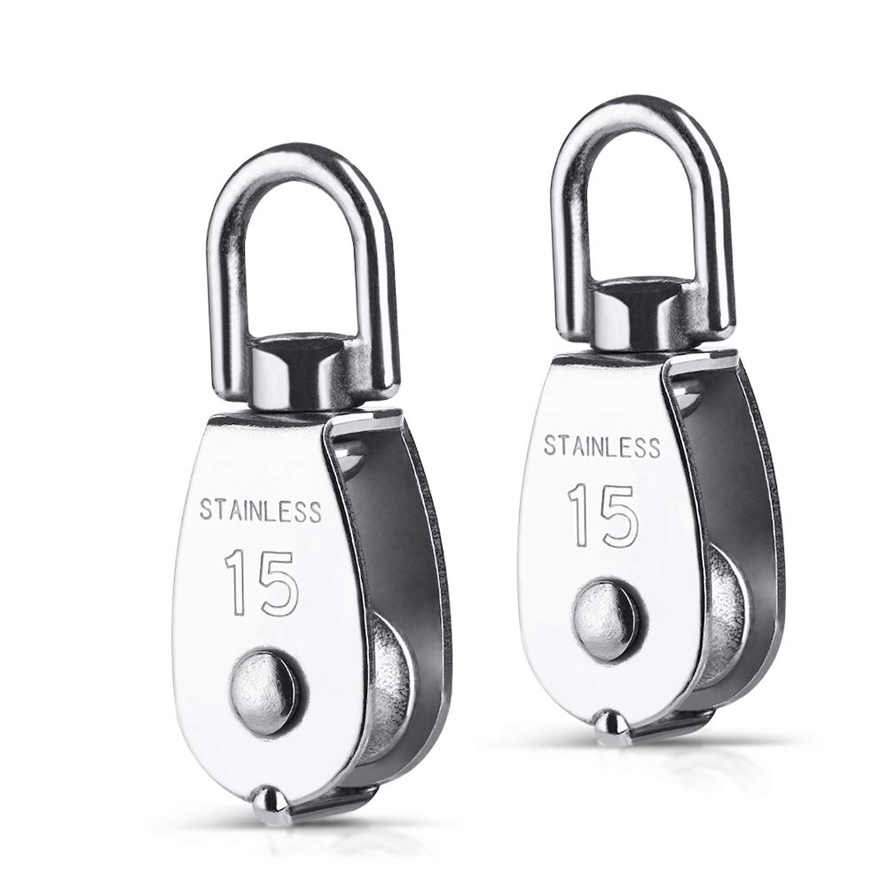 【送料無料】滑車ステンレース サイズ：M15