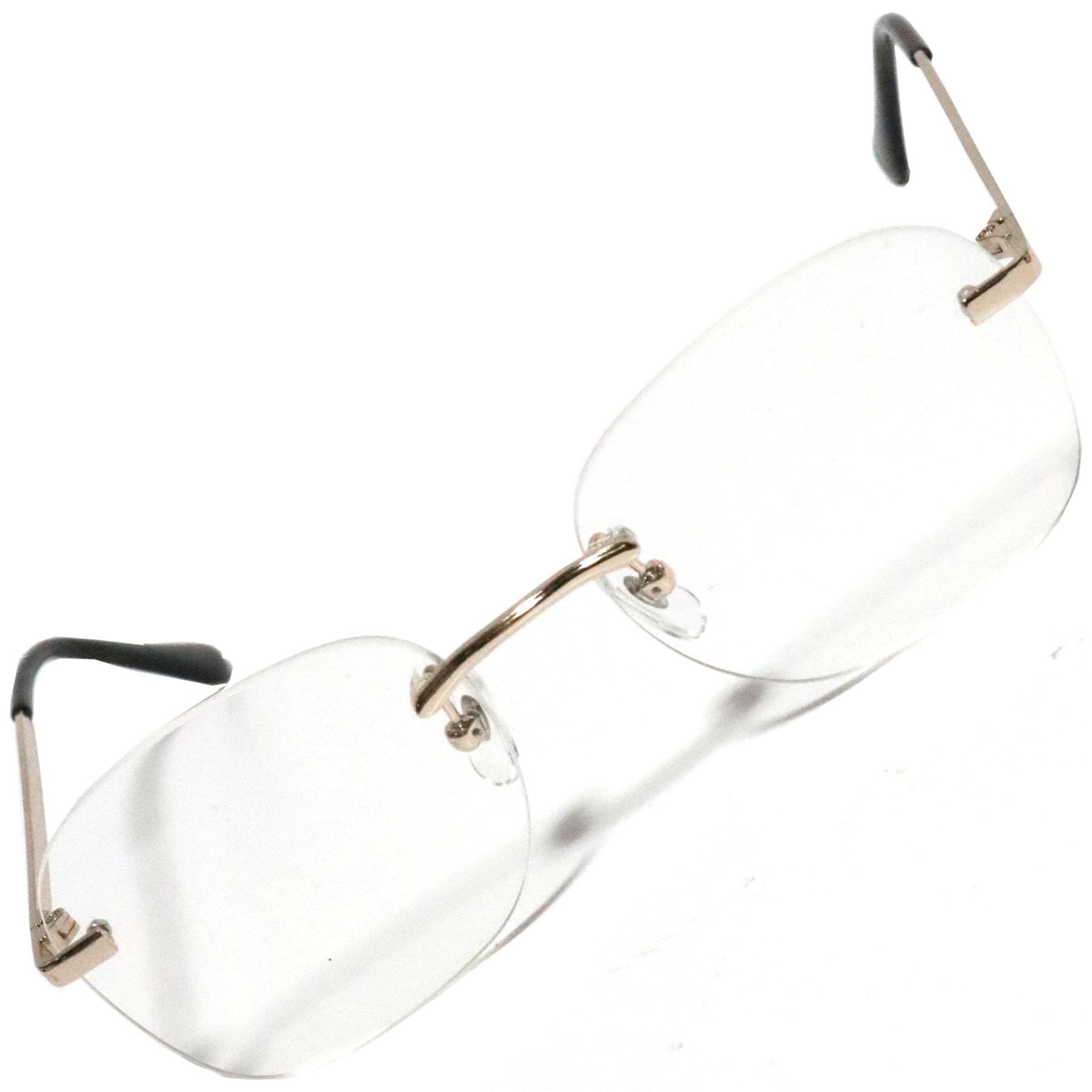 【送料無料】[ベルクート] [今話題] フチがない伊達眼鏡 オシャレメガネ リムレス眼鏡 かっこいい かわ..