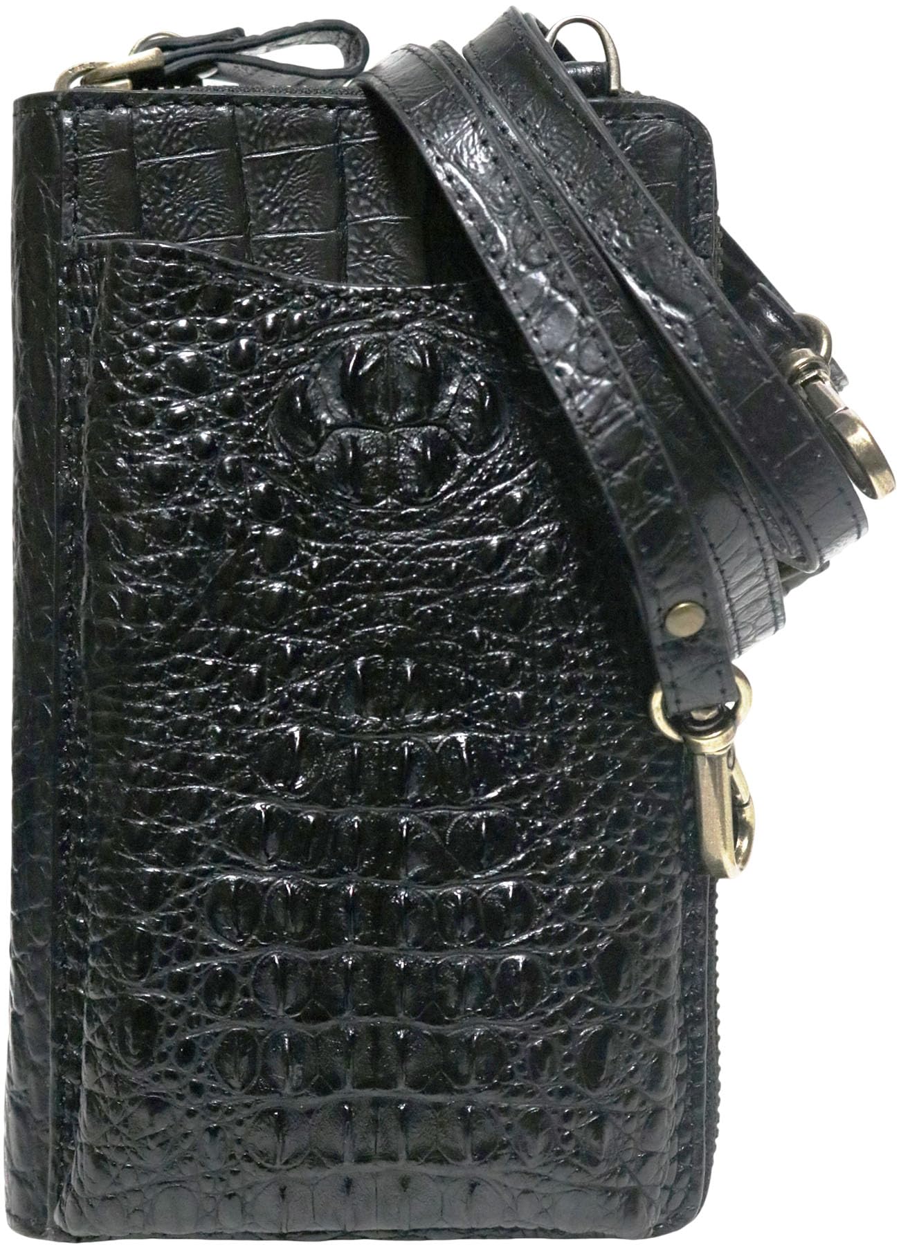 【送料無料】[ベルクート] [クロコダイル] スマホショルダー スマホポーチ レディース ショルダー ...