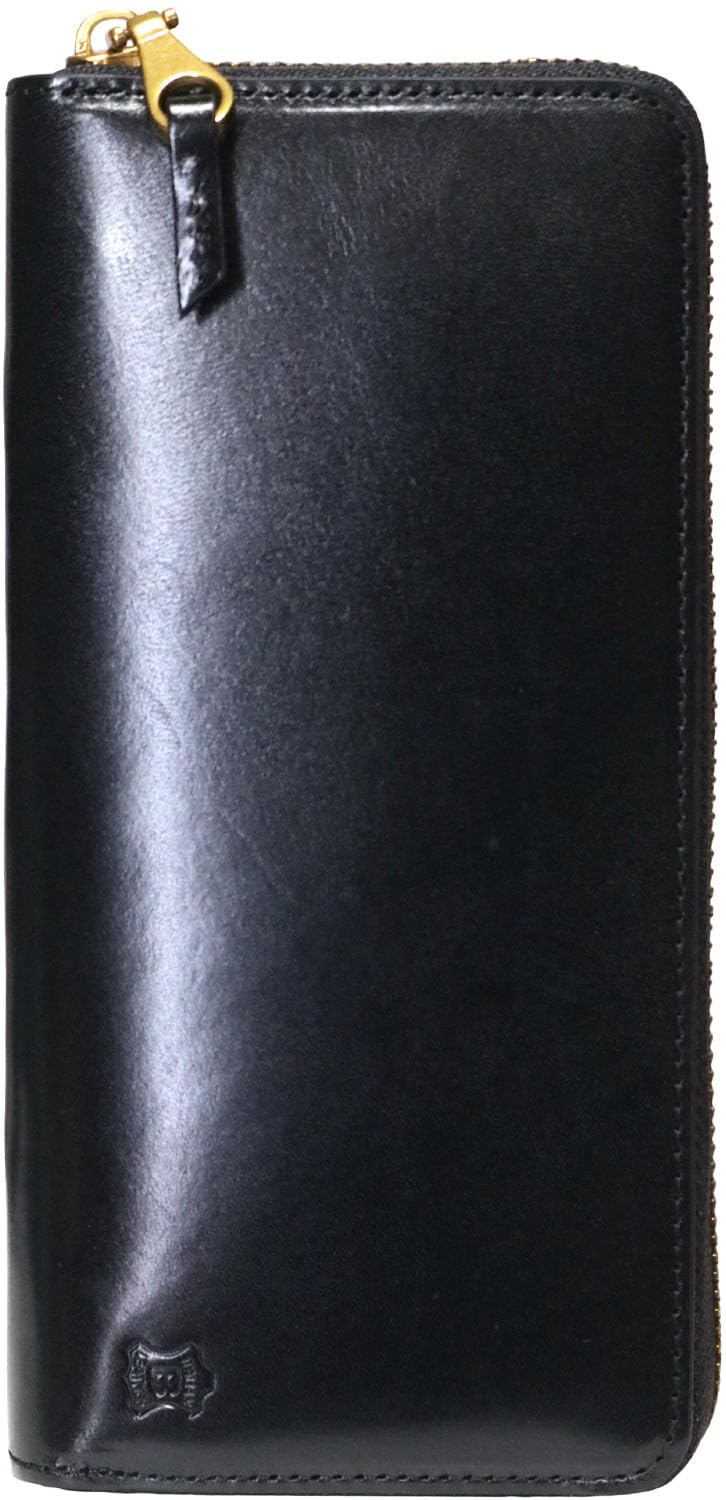 【送料無料】[ベルクート] [高級イタリアンレザー仕様] 長財布 ラウンドファスナー 大容量 本革 ベジタ..