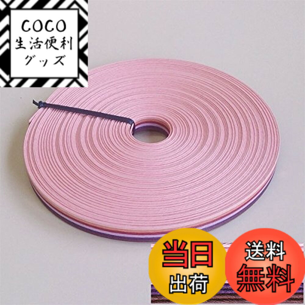 【送料無料】紙バンド手芸用ホビーテープ 30m巻 グラデーションストライプ12本取り オーチャード