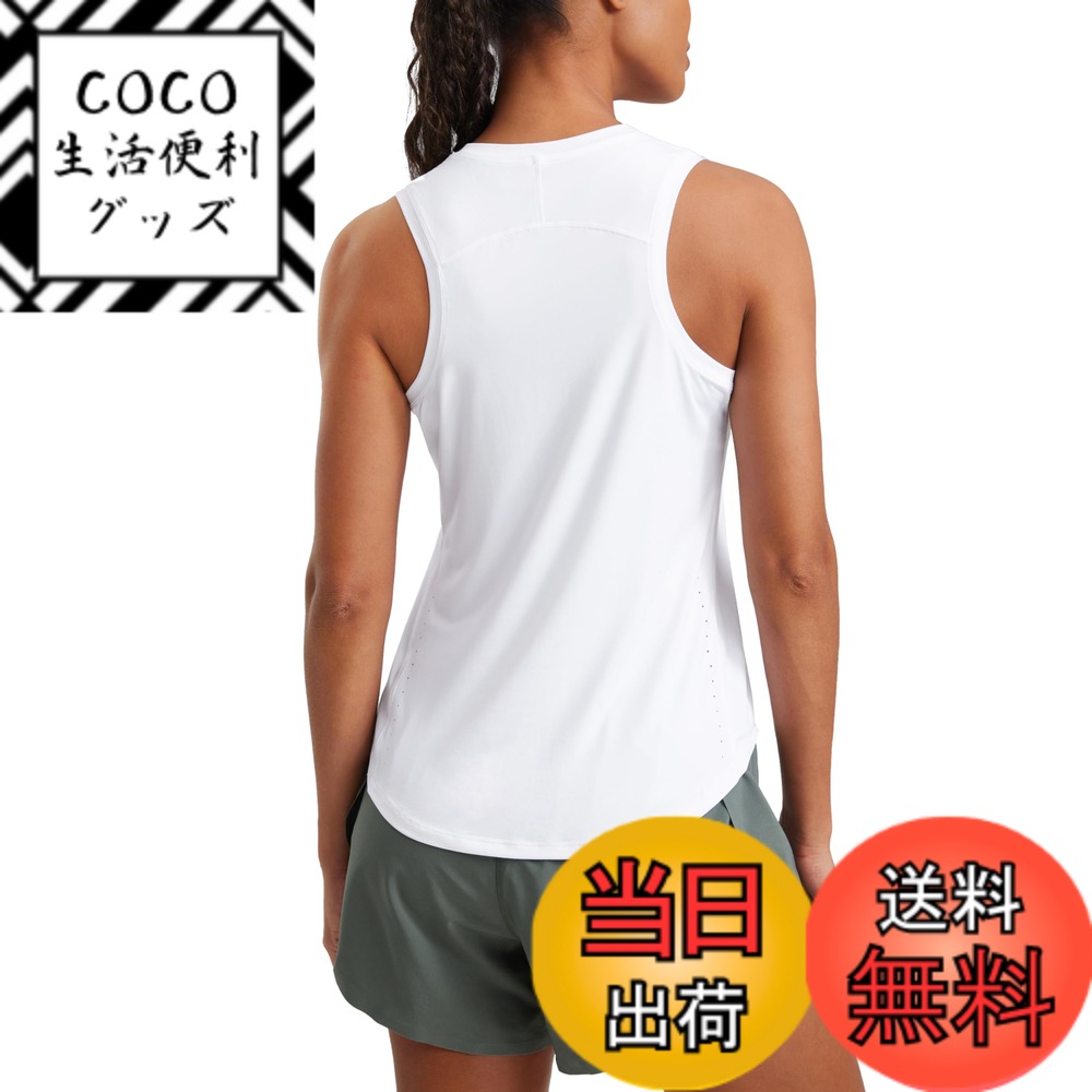 【送料無料】[CRZ YOGA] タンクトップ スポーツウェア トップス レディース ノースリーブ ハイネック ..