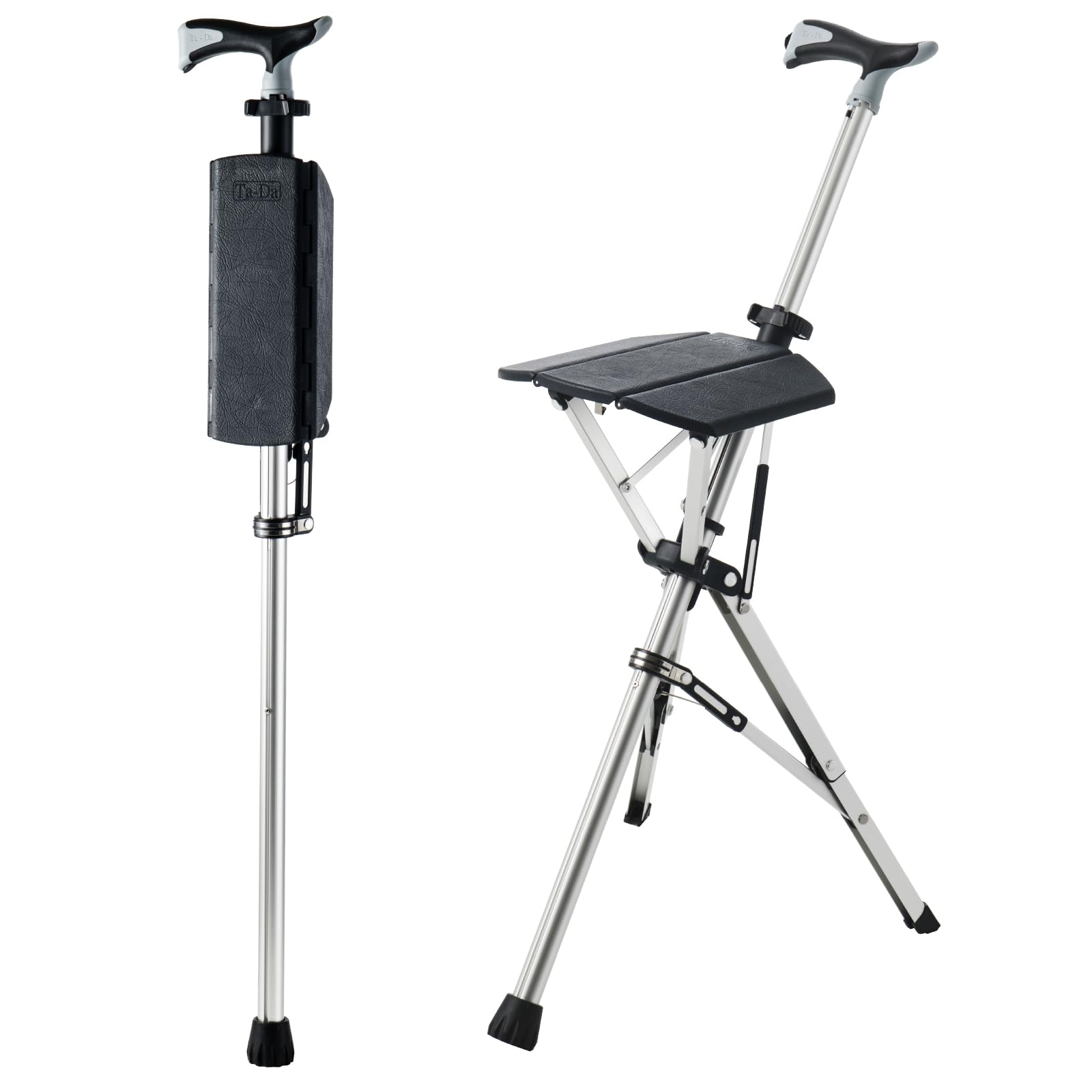 【送料無料】【 Ta-Da Chair ターダチェア 】杖 椅子 2年 ステッキチェア 杖椅子 椅子になる杖 一脚杖 ステッキ チェアー 祖父母 プレゼント 三...