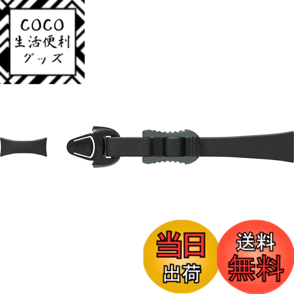 【送料無料】SWANS(スワンズ) スイミングゴーグル スイミングゴーグル 度付きレンズ用 ベルト パーツセット PS-45 色：ブラック、サイズ：Free Size