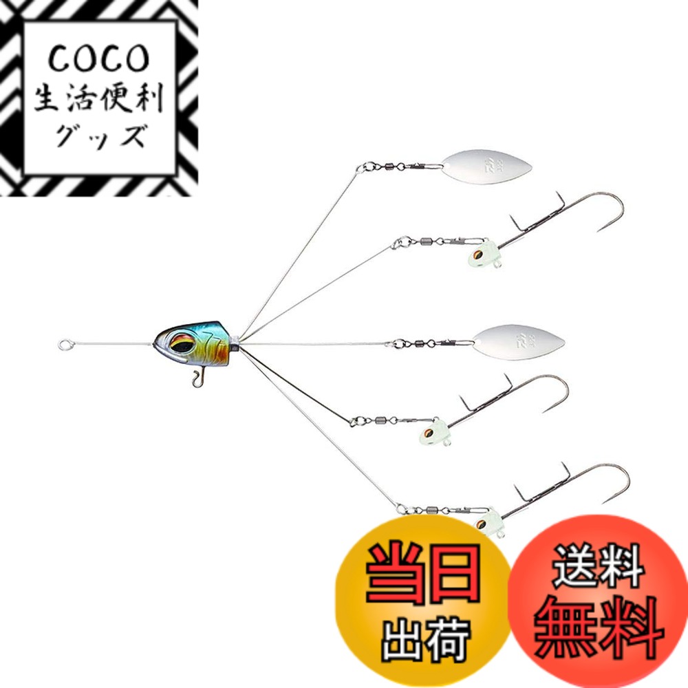 【送料無料】ダイワ(DAIWA) タチウオ タチバマ SS 100-5本 ルアー 色：ケイムラシャイ ...