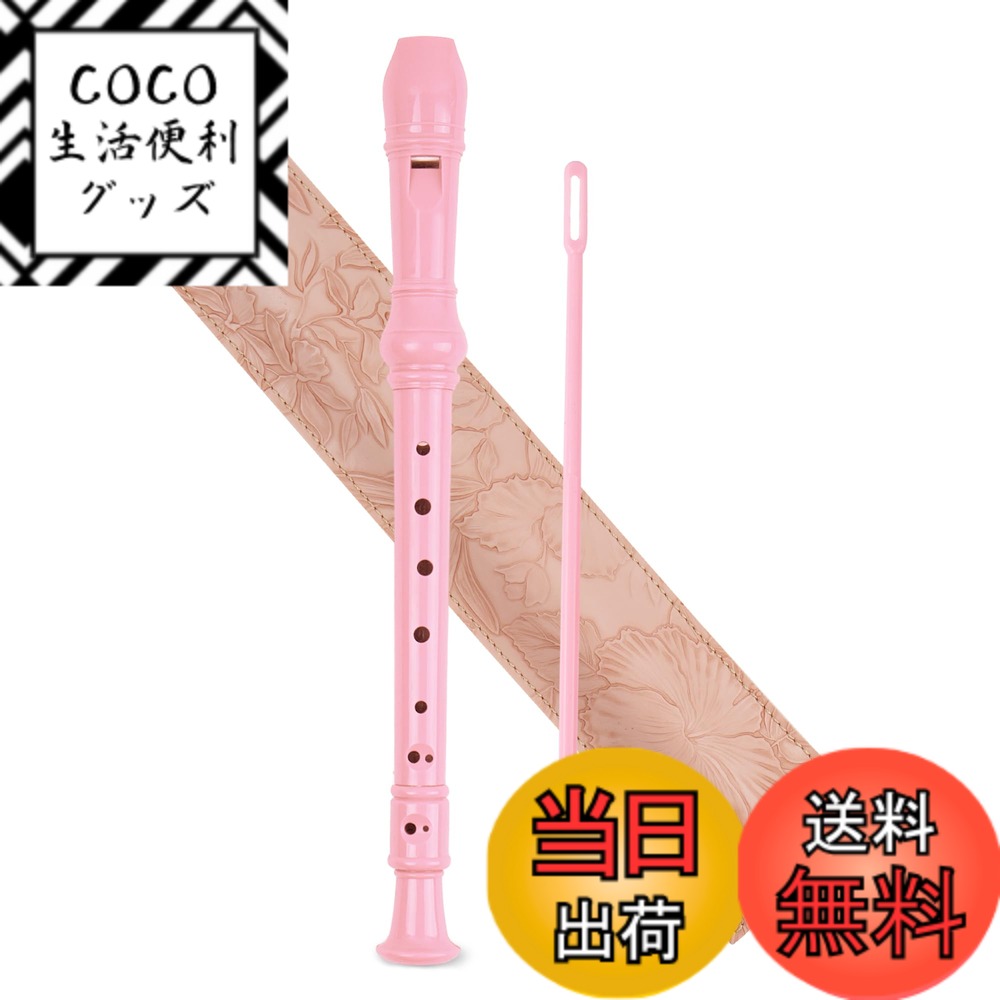 【送料無料】Jasenna ソプラノリコーダー 小学生 初心者 8穴Cキーソプラノレコーダー そうじ ...