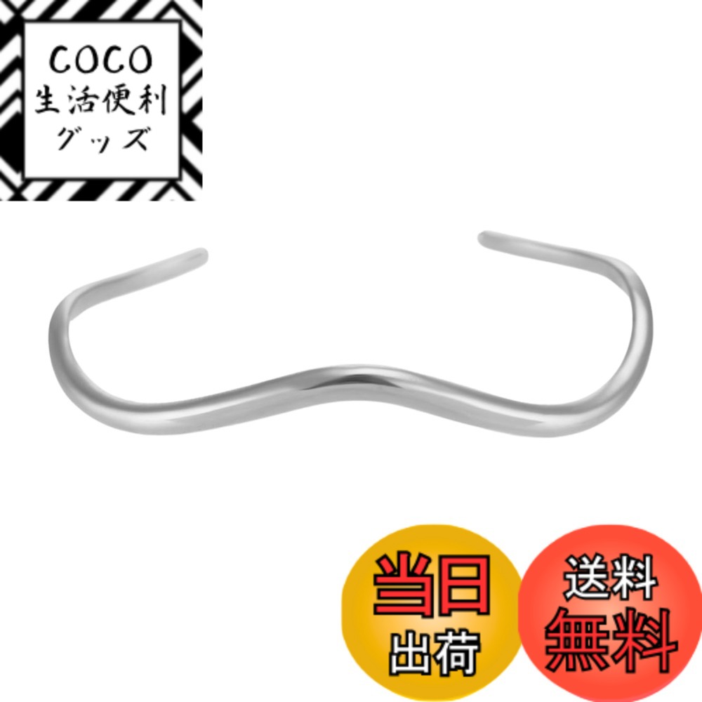 【送料無料】Moonstan バングル レディース 人気 ウェブ サージカルステンレス ゴールド シ ...