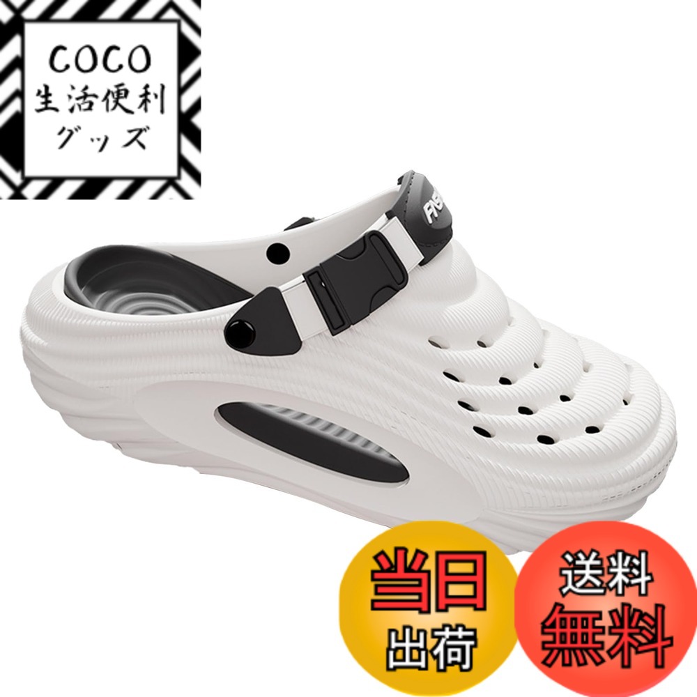 【送料無料】[ZVCXOE] クロッグ サンダル メンズ スリッパ 2way 歩きやすい サボサンダル クロックバン..