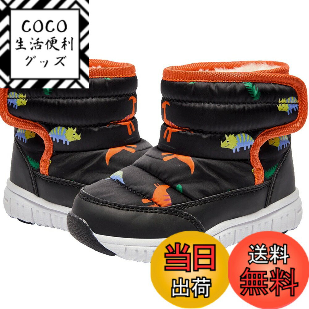 商品情報商品の説明主な仕様 暖かいぬいぐるみの裏地：子供用スノーブーツは、柔らかくて厚いぬいぐるみのフェイクファーで裏打ちされており、一日中足を暖かく快適に保ちます。 冬の最悪の日にぴったりです。滑り止めソール：幼児の冬用ソールは高品質の素材で作られており、グリップと耐摩耗性が向上し、EVA滑り止めソールとゴム製滑り止めシートの設計により、あらゆる種類の野外活動でお子様を安全に保ちます。防水ブーツ素材：男の子と女の子の冬用ブーツはターポリン構造で作られており、雨や雪の浸入を簡単に防ぎ、寒い天候でも暖かくドライに保ちます。調節可能な閉鎖: 冬のブーツには便利なベルクロ閉鎖が付いており、子供が自分で簡単に上下に引っ張ることができるように調整できるため、幼児のブーツは安全です。お子様へのギフトに最適: この軽量ブーツは寒い冬の日に最適で、キャンプ、ハイキング、ランニング、そり、スキーなどに最適です。 スノーブーツはすべてのメンバーに喜びをもたらし、冬のブーツは子供たちの足に幸せな場所と真のリラクゼーションを提供します。