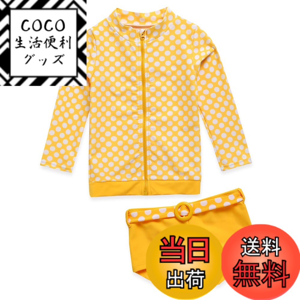 商品情報商品の説明説明 この夏しっかり元気に遊ぶなら、しっかり対策♪ ◎伸縮性 伸縮性があるので、圧迫感もなく急いでいる時も脱ぎ着が楽です。 ◎素材感 ナイロン80%/ エラスタン20％の素材で、肌触りも滑らかです。さらさらでしっとりした生地感です。 ◎保護 有害な紫外線から守り日焼け、肌荒れからガード また、海岸の岩や、川辺の貝殻での擦り傷、海中でのクラゲなどから肌を保護します。主な仕様 フィット感があるデザインなので、水場でたくさん動き回りでにもオーケイ。海やプールのデビューにもぴったり。可愛いキャラクターで何処でも目に立つ。 柔らかい生地で、触りがさらさら。伸縮性が優れていて、圧迫感もなく脱ぎ着が楽。それに、すぐ乾く素材で人気が高い。 生地はUVカット機能があって、有害な紫外線を有効的に遮断！ベビーのワンピース型もあるから連枝たちのセットでもできる。（ベビーのはストアで！） 入園・入学準備アイテムとしてもピッタリ！サイズ：S(90cm) / M(100cm) /L(110cm)/XL(120cm)　注意!!! サイズはお子様の背と体重で判断致すともっと確かです。詳しいサイズは必ずサイズ表をご参照お願い致します。